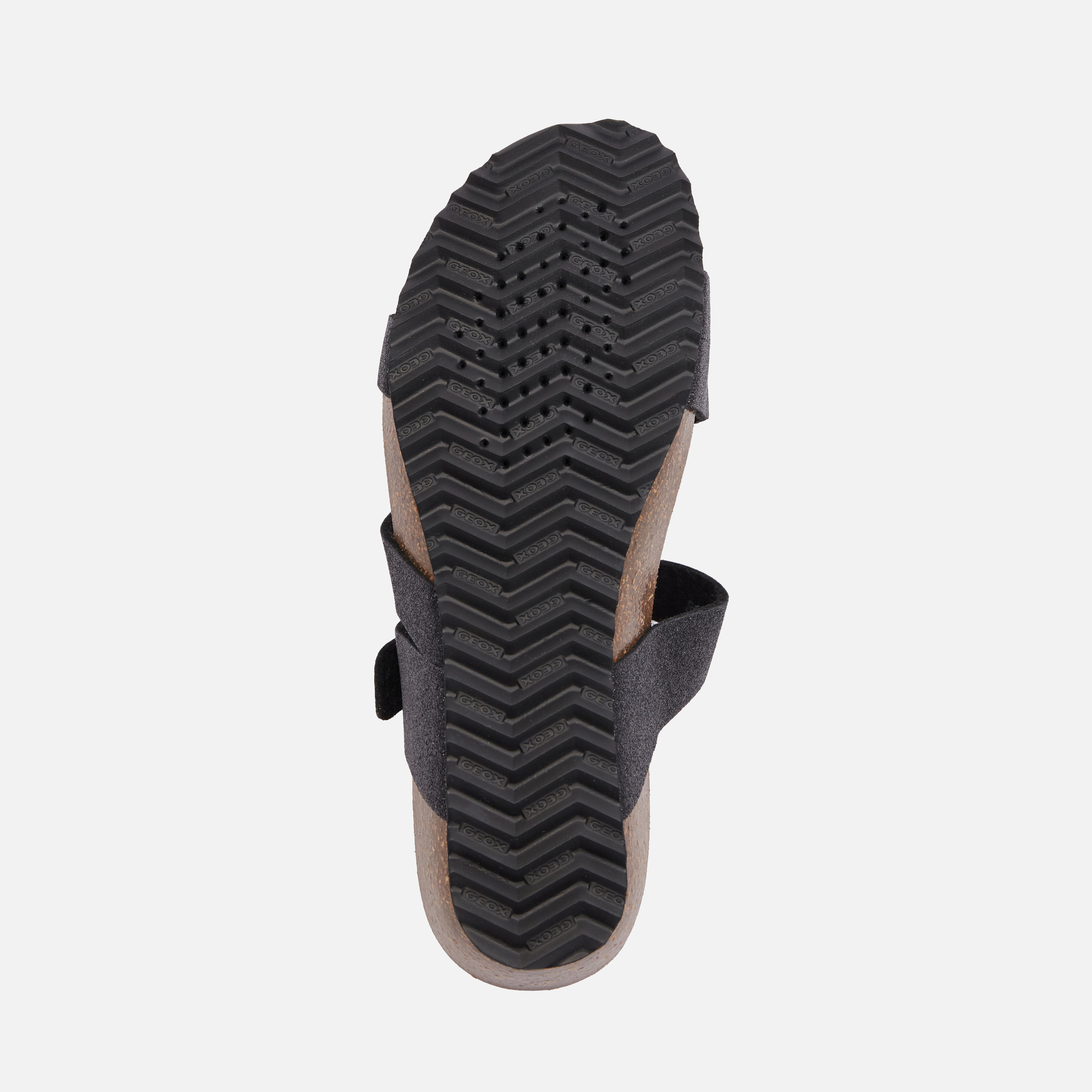 Black women's slippers Geox New Sthellae - Women's
