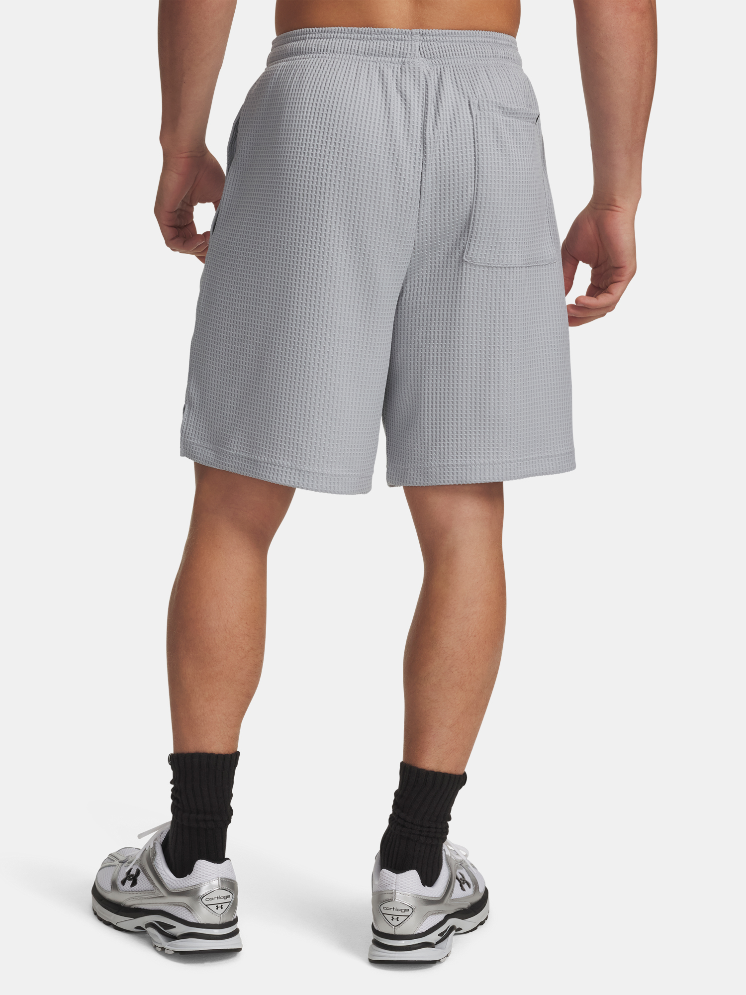 Men&#039;s shorts Under Armour UA Rival Waffle Short-GRY - Men&#039;s