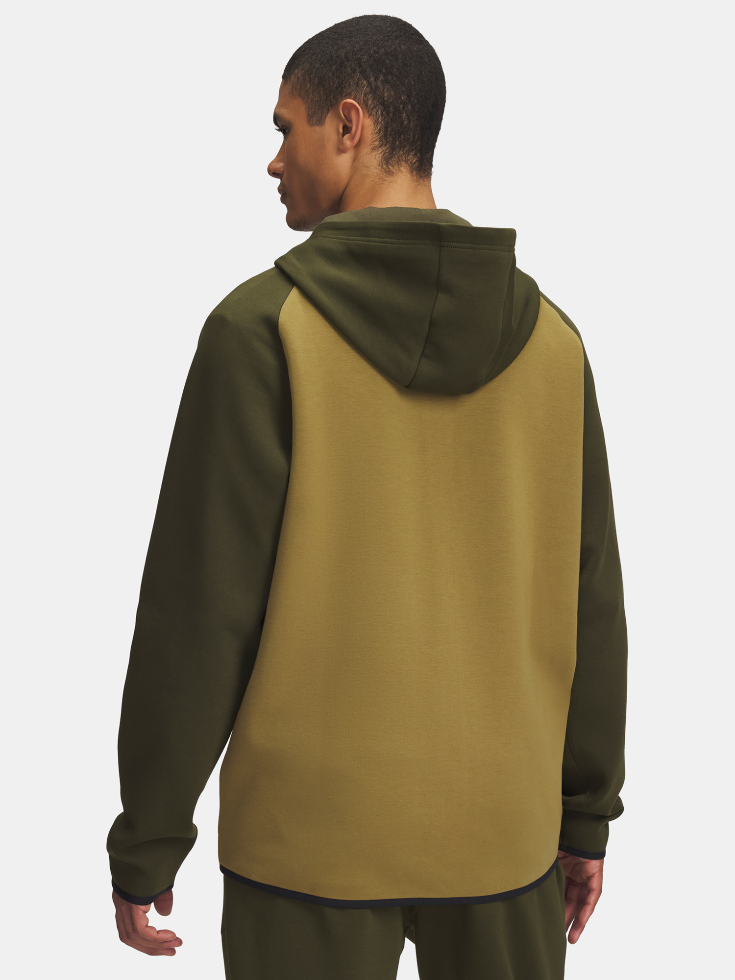 Men's sweatshirt Under Armour UA Unstoppable Flc FZ HD EU-GRN - Men's