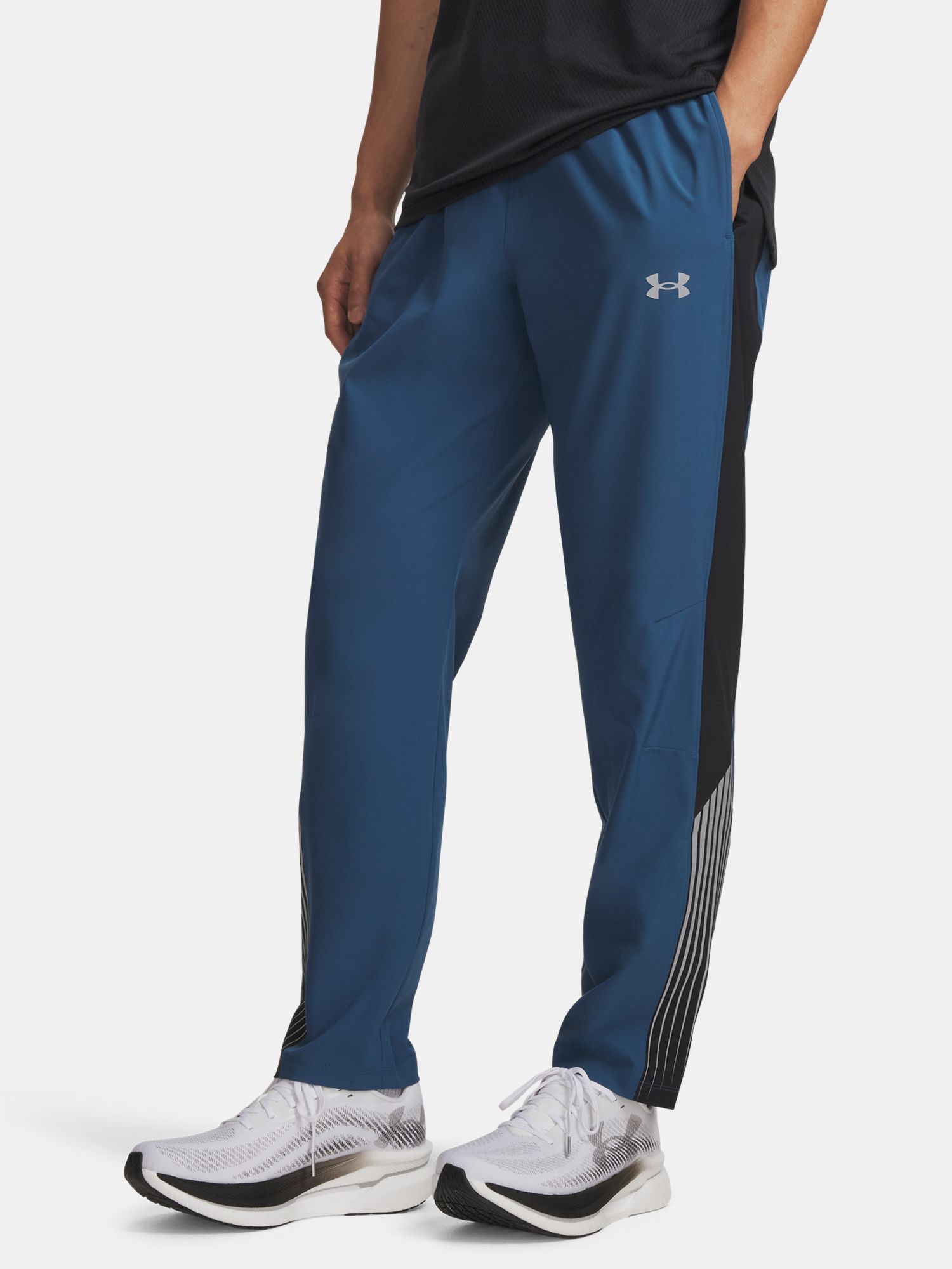 Men's Sports Pants Under Armour UA Velociti Storm Pant-BLU - Men's