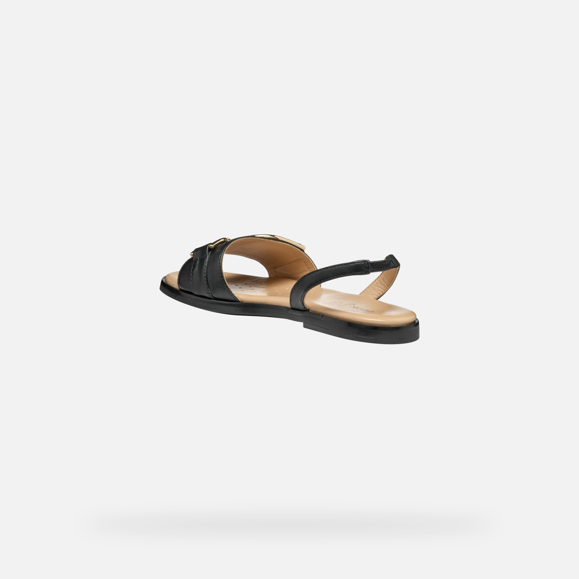 Black women's sandals Geox Naileen - Women's