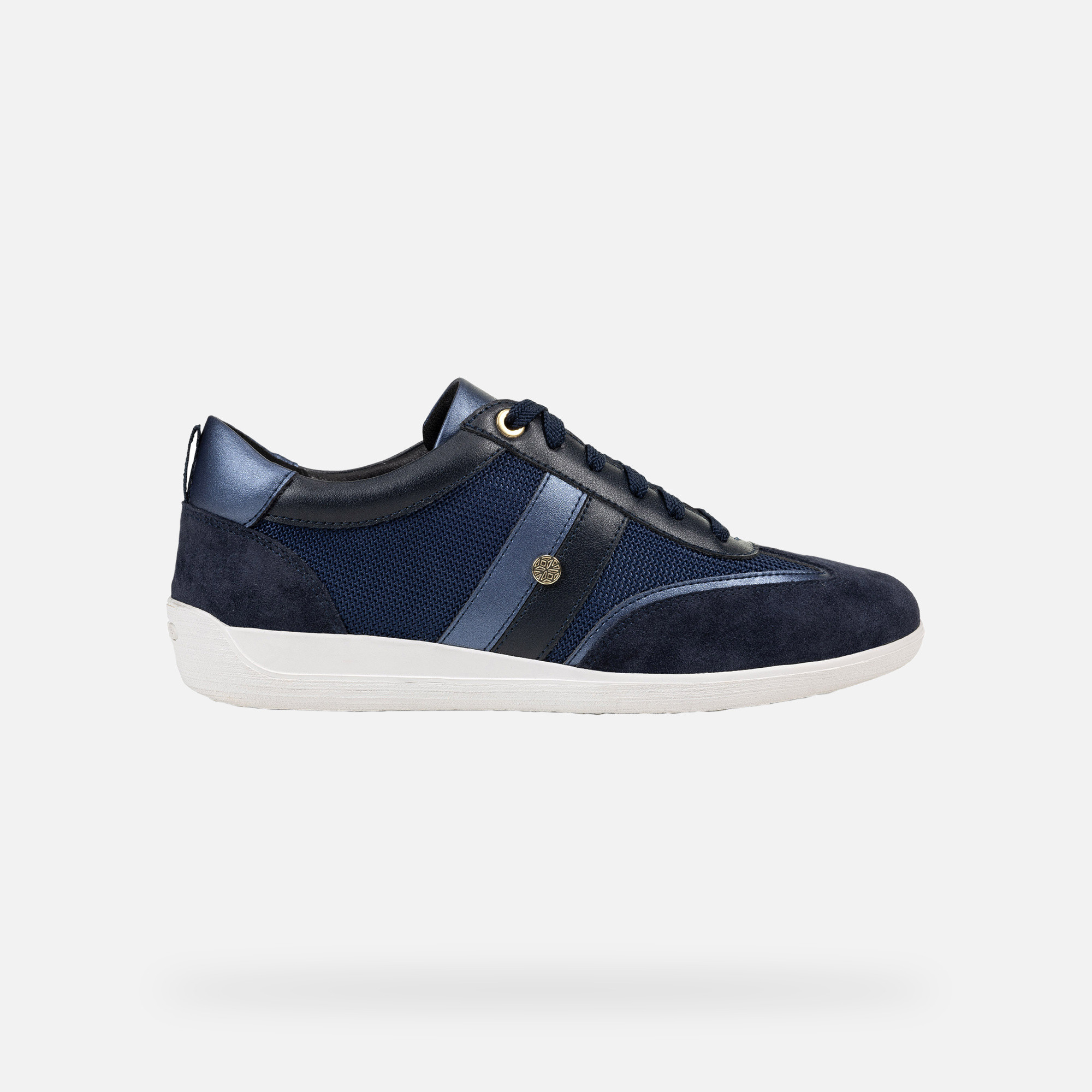 Dark blue women's sneakers Geox Myria - Women's