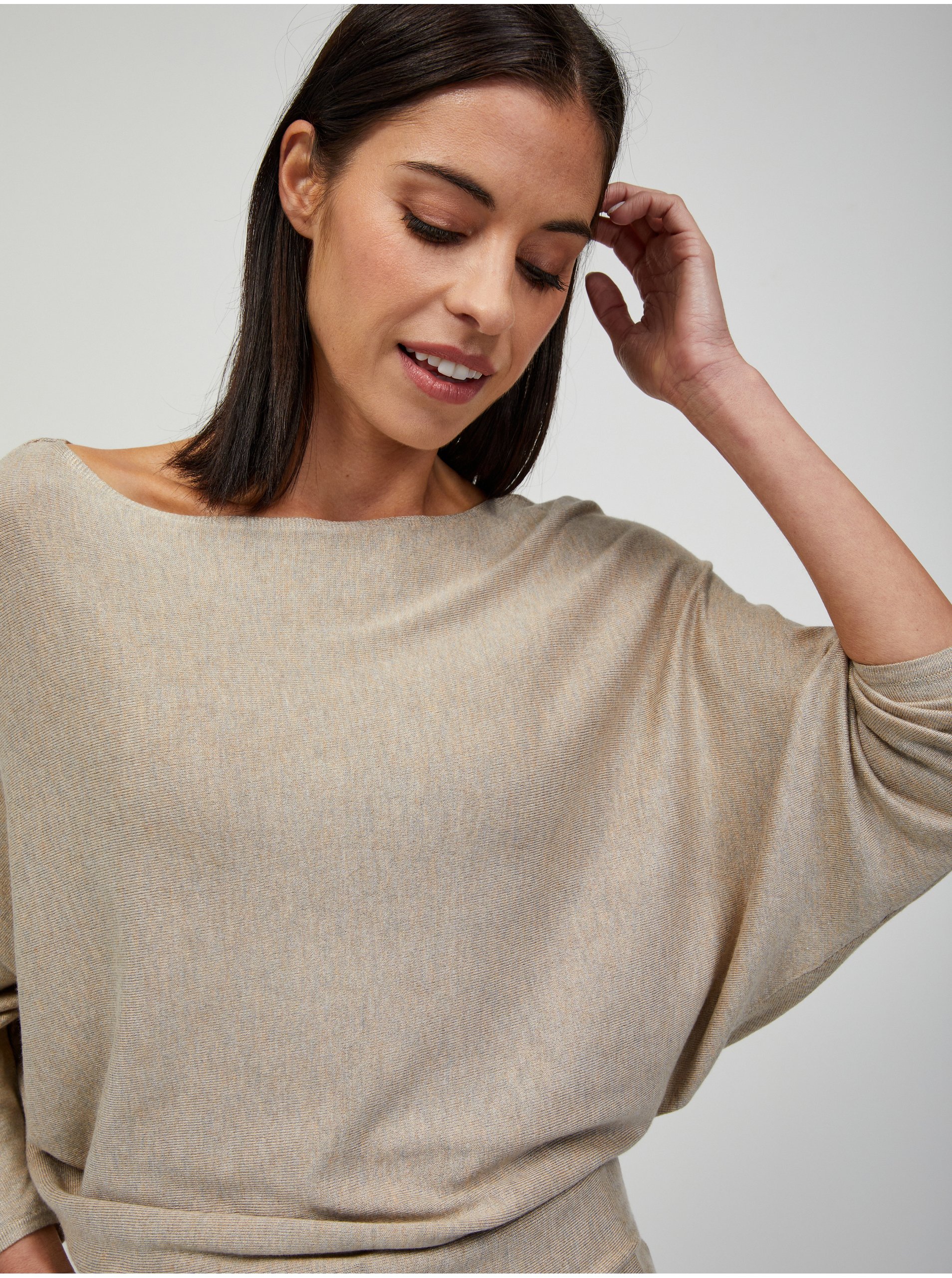 Pulover dama Orsay Beige