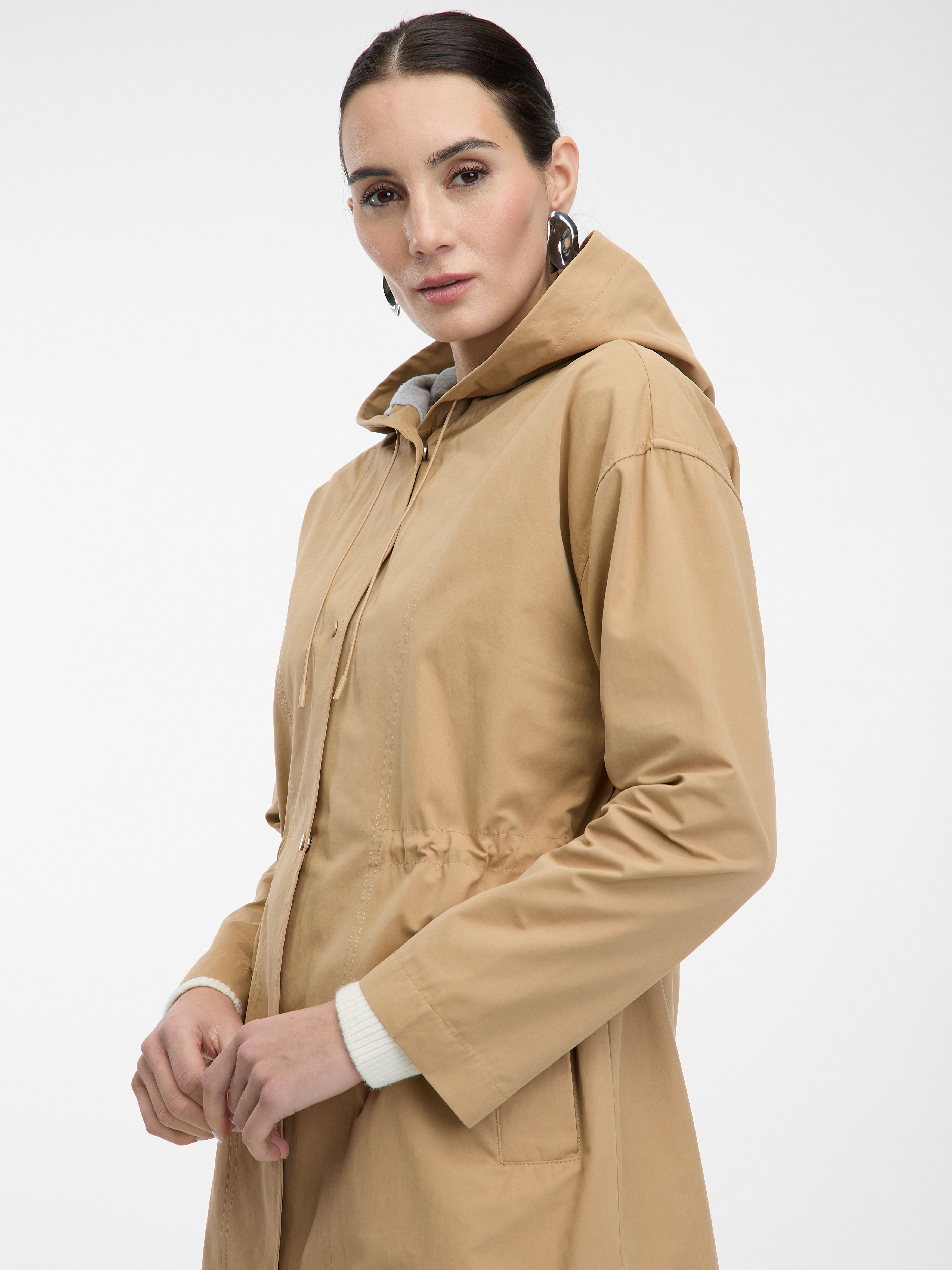 Geci parka pentru femei ORSAY - maro deschis