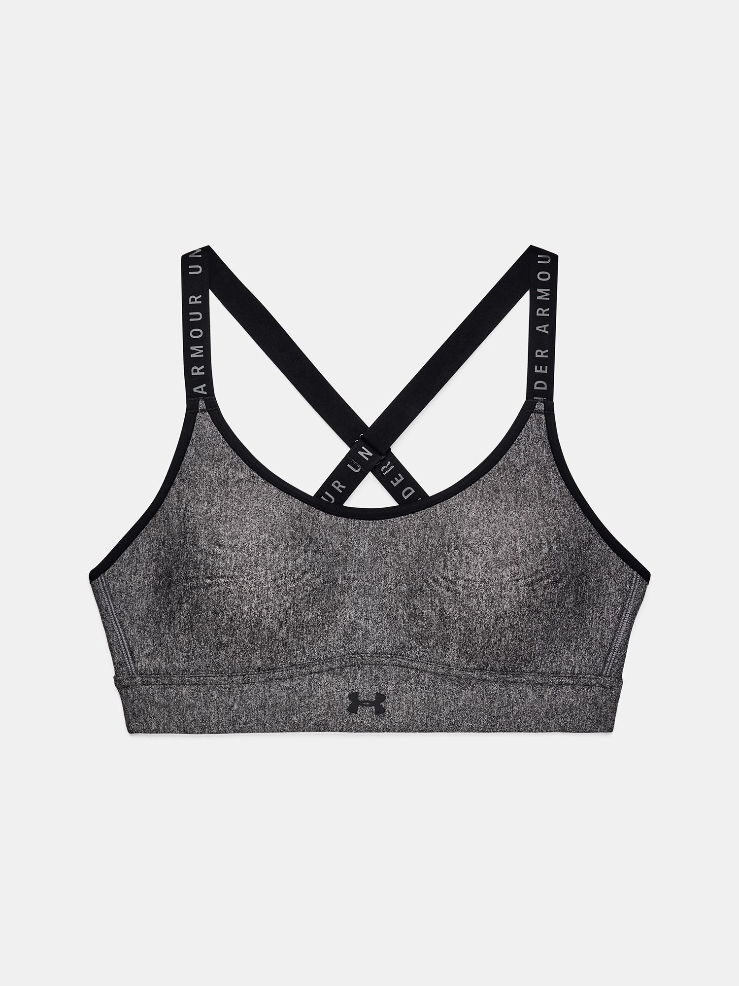 Under Armour Bra UA Infinity Mid Hthr Cover-GRY - Women