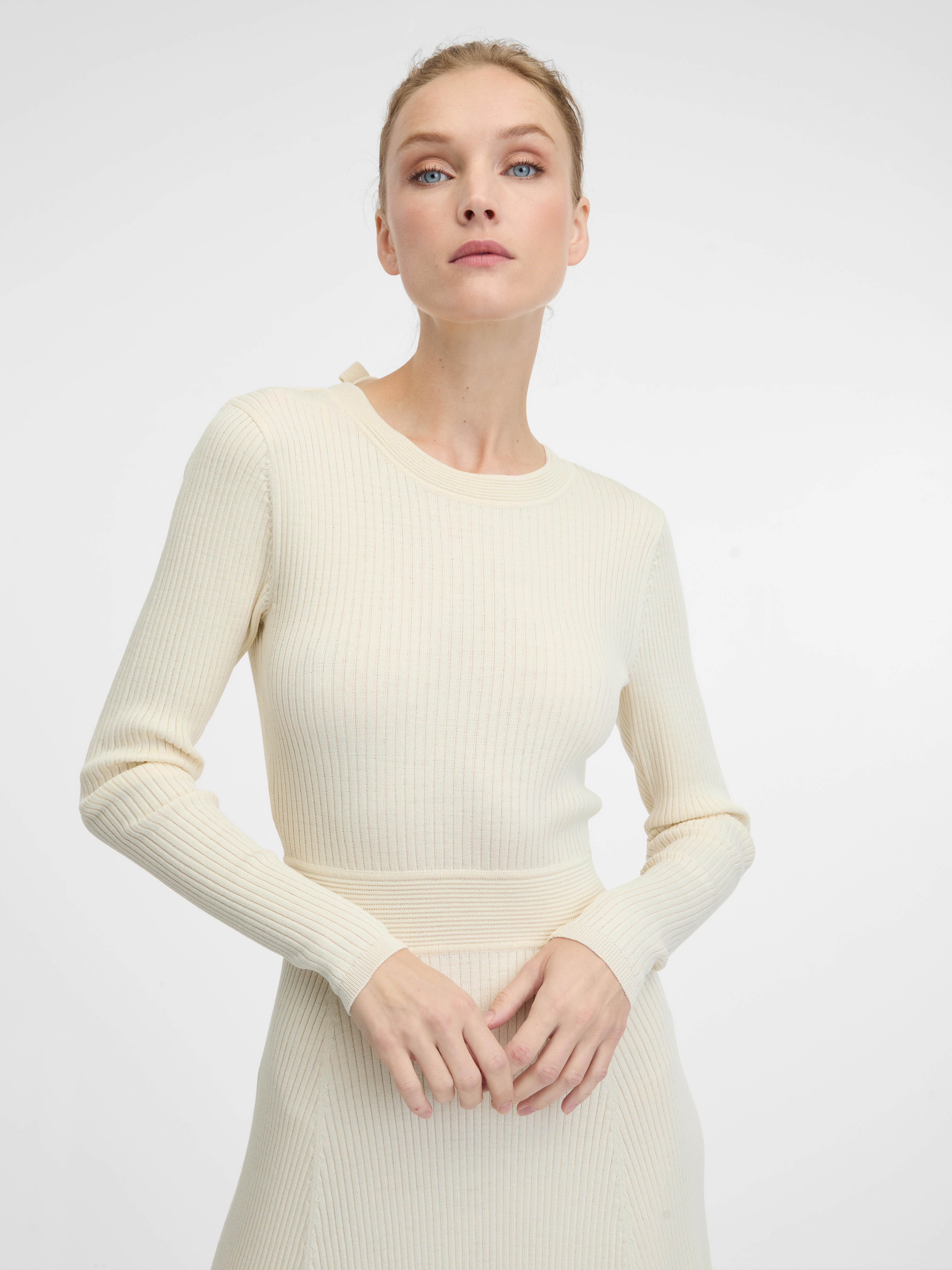 Cream women's midi dress ORSAY - Women's