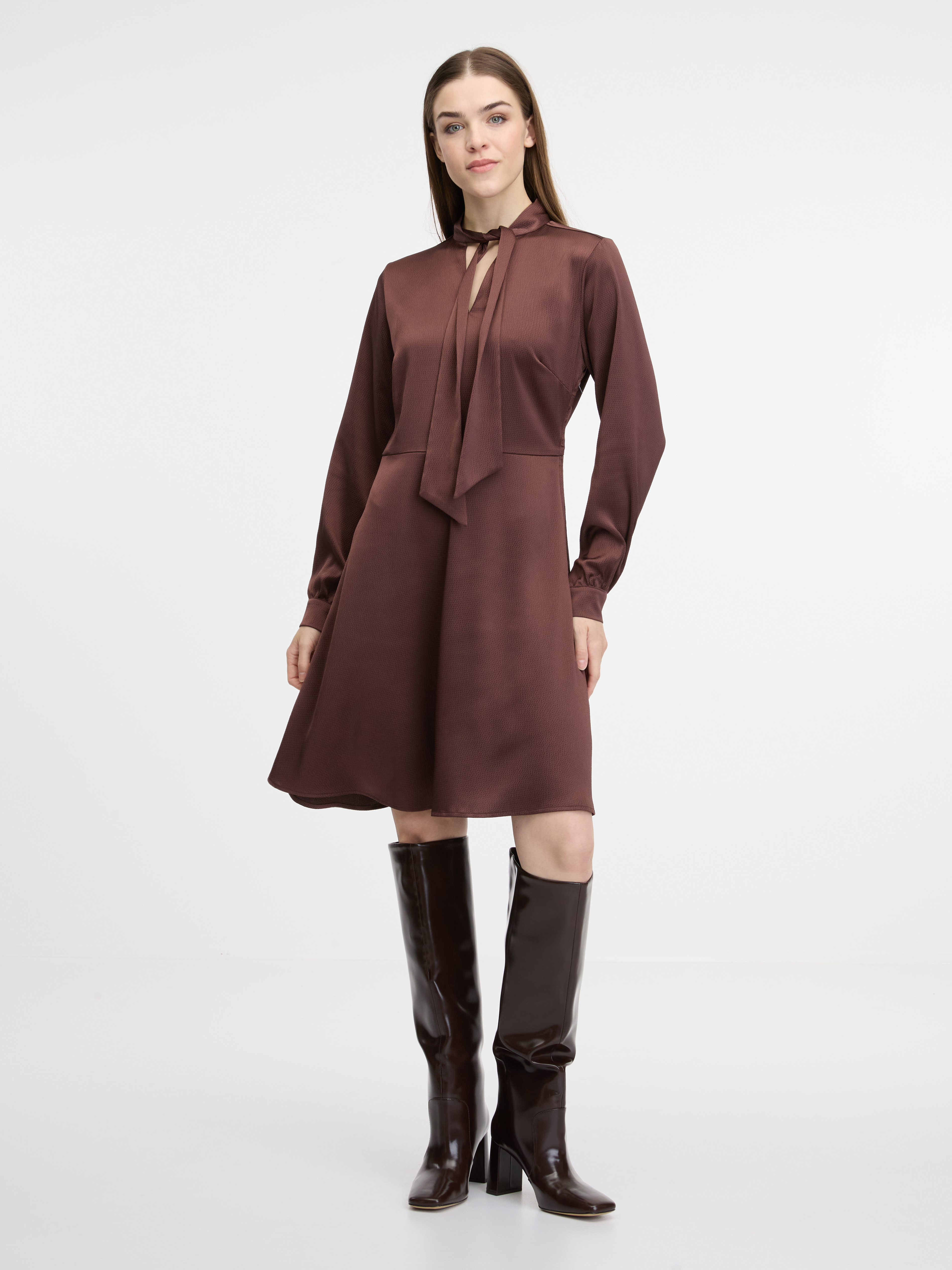 Brown women's knee-length dress ORSAY - Women's