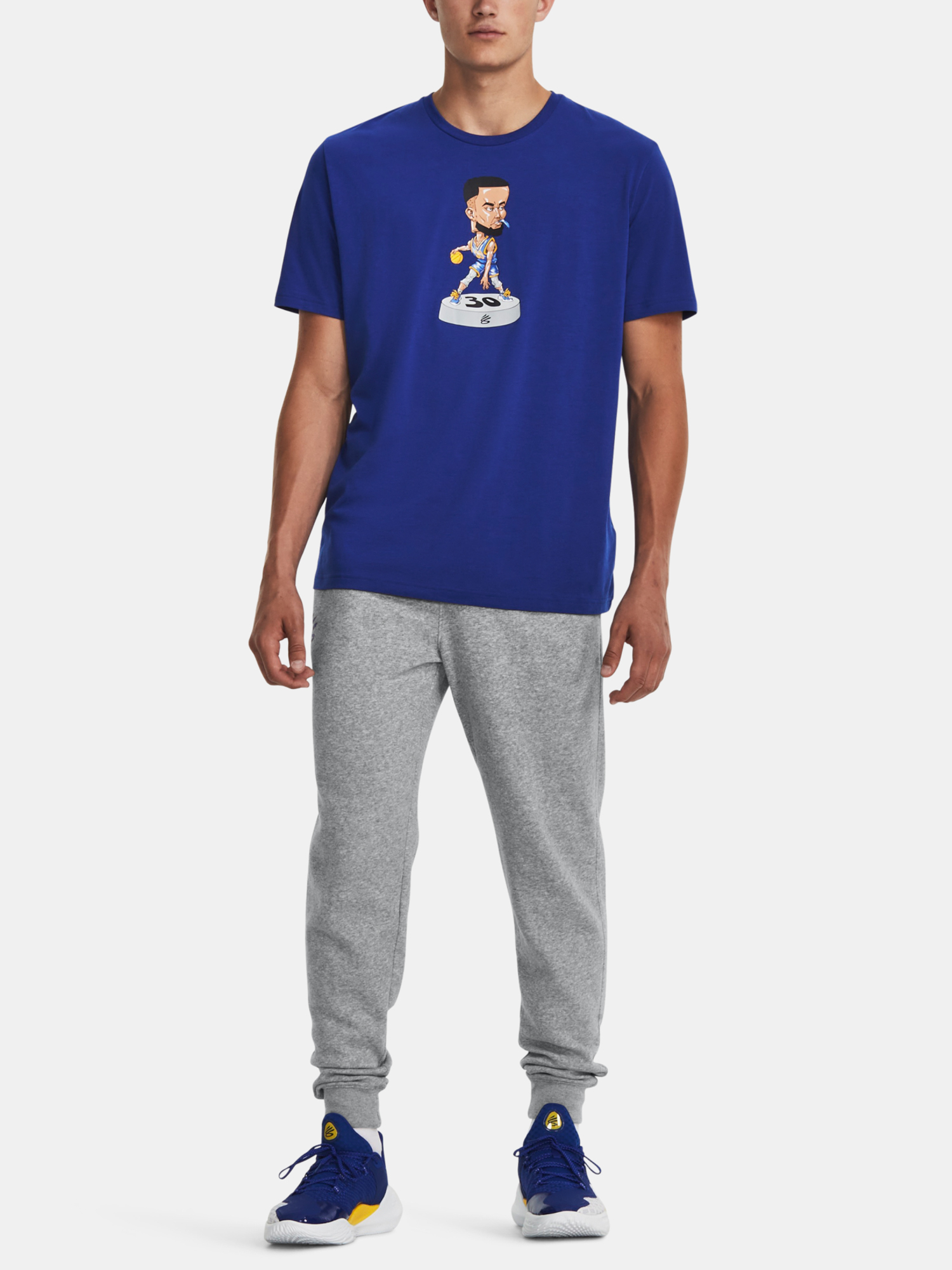 Under Armour Curry Splash Jogger-GRY Sweatpants - Men's