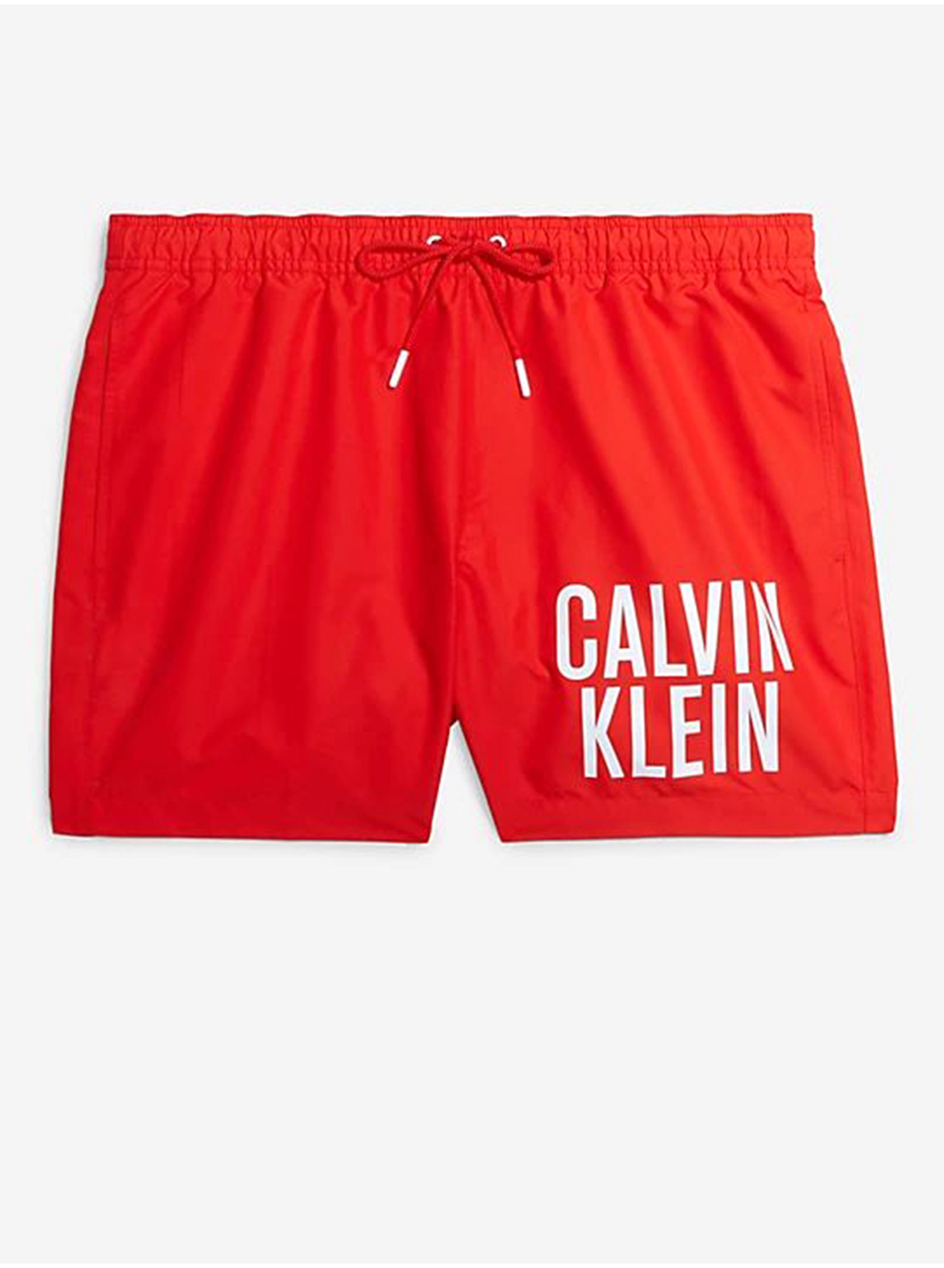 Sorturi de baie pentru barbati Calvin Klein Underwear - rosu