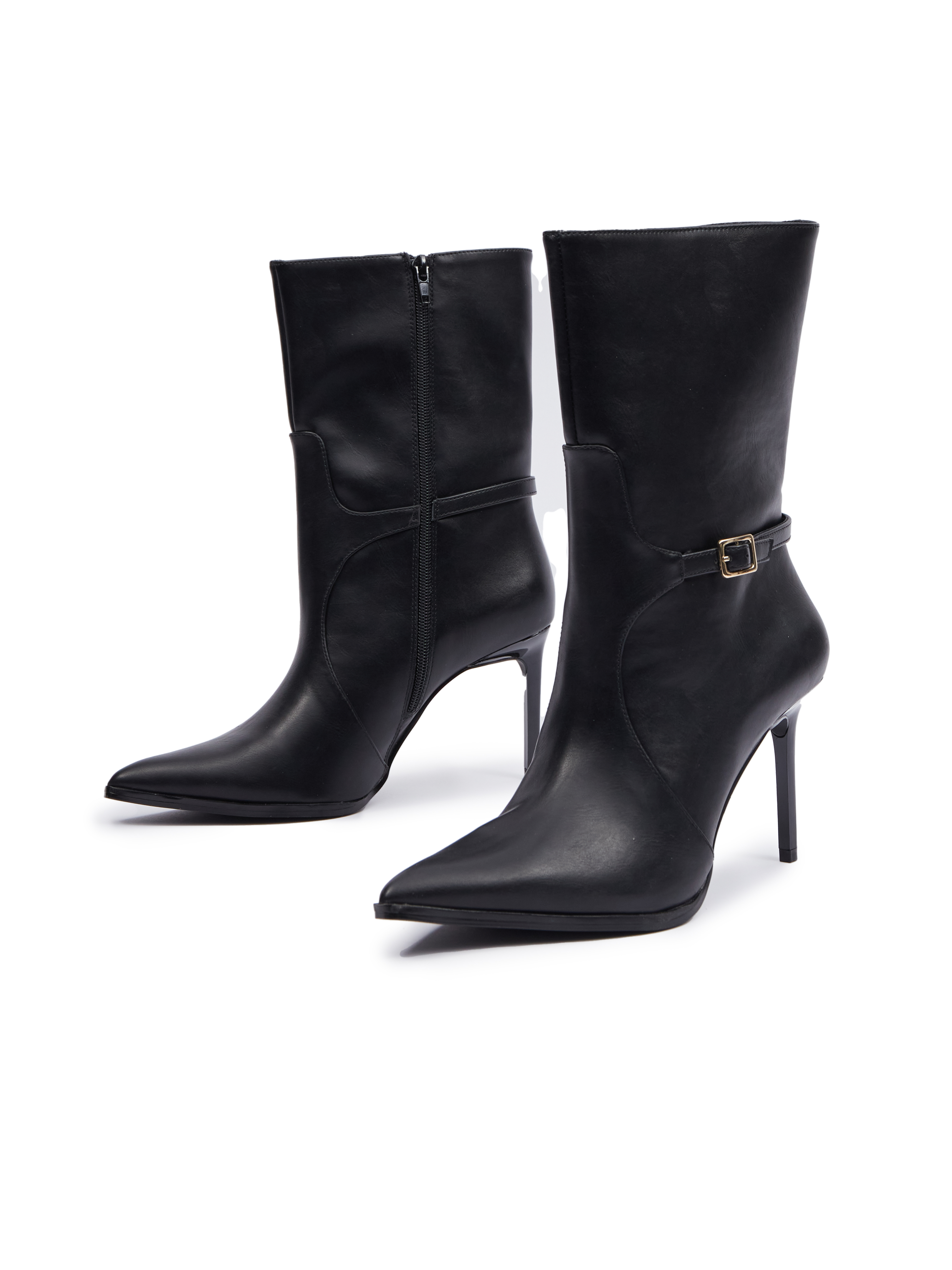 Black women's ankle boots with heels ORSAY - Women's