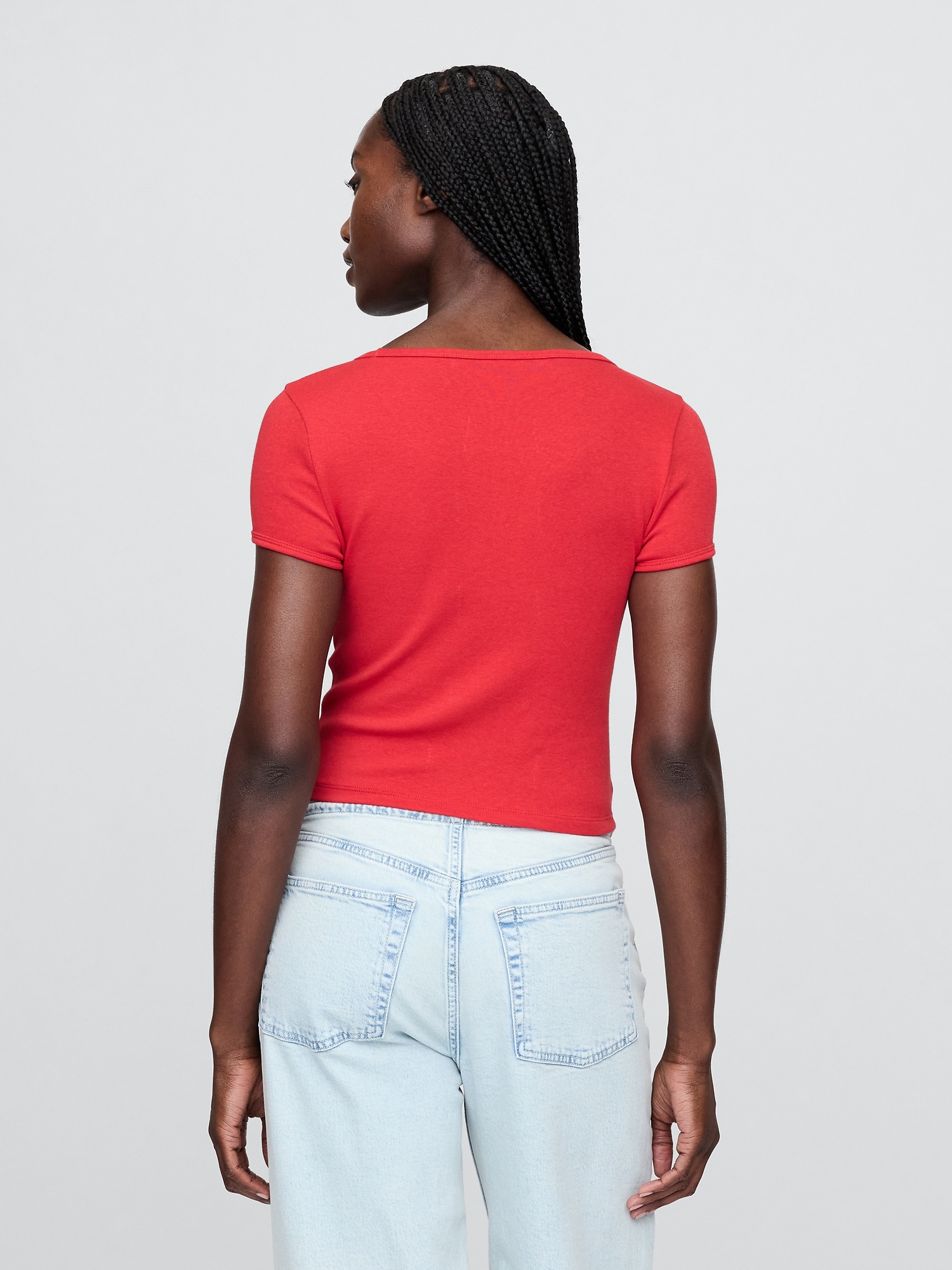 GAP Crop T-shirt Americana - Women's