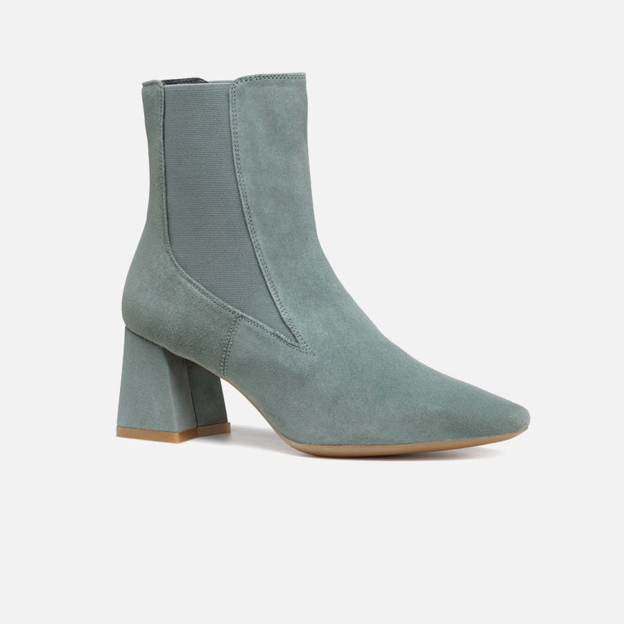 Blue women's ankle boots Geox Giselda - Women's