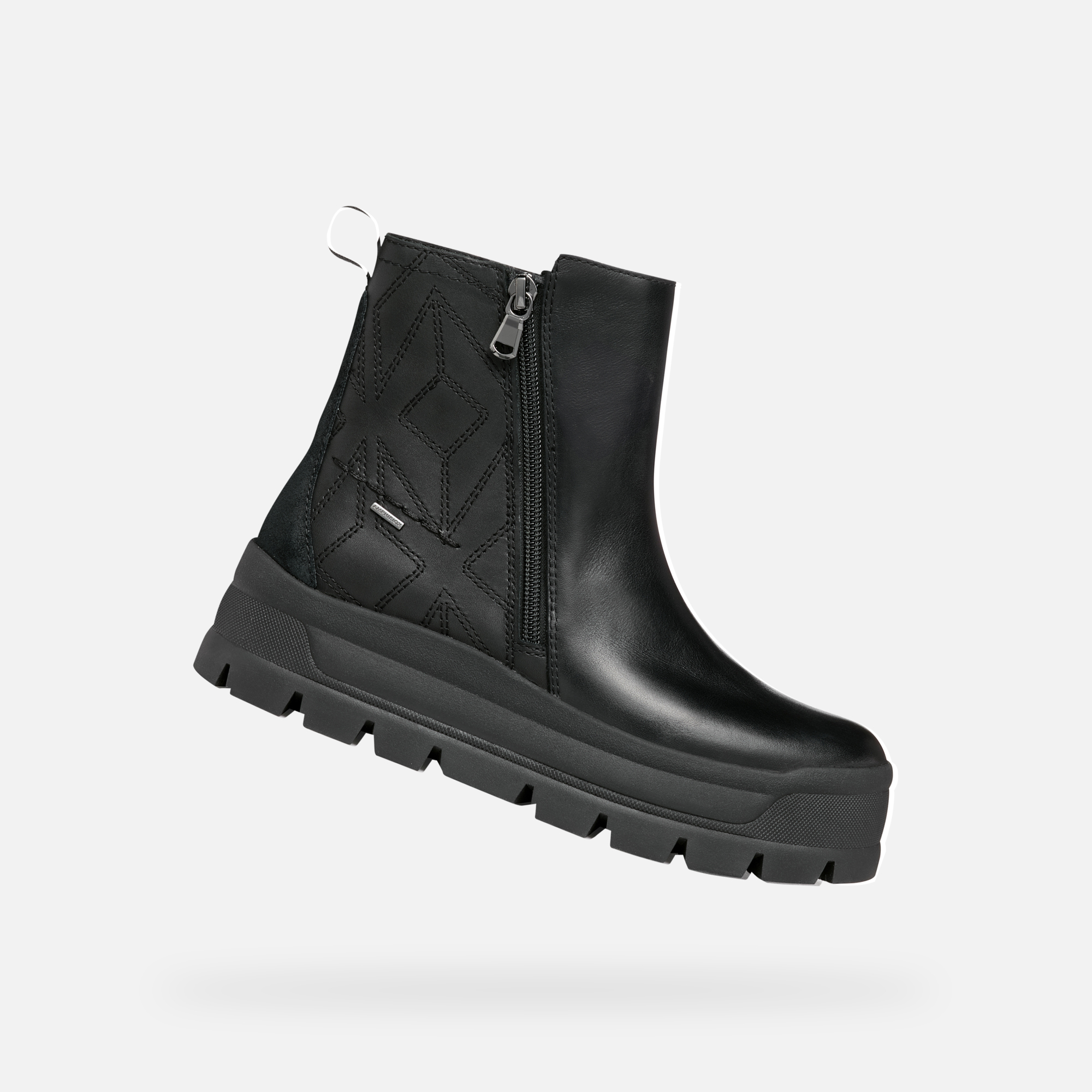 Black women&#039;s ankle boots Geox Spherica Ec7.1 Abx - Women&#039;s