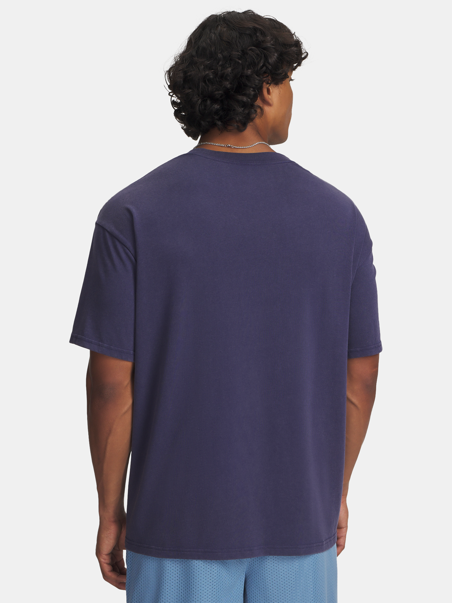 Men's Under Armour UA HWT ATHLETES OS SS-BLU - Men's T-Shirt