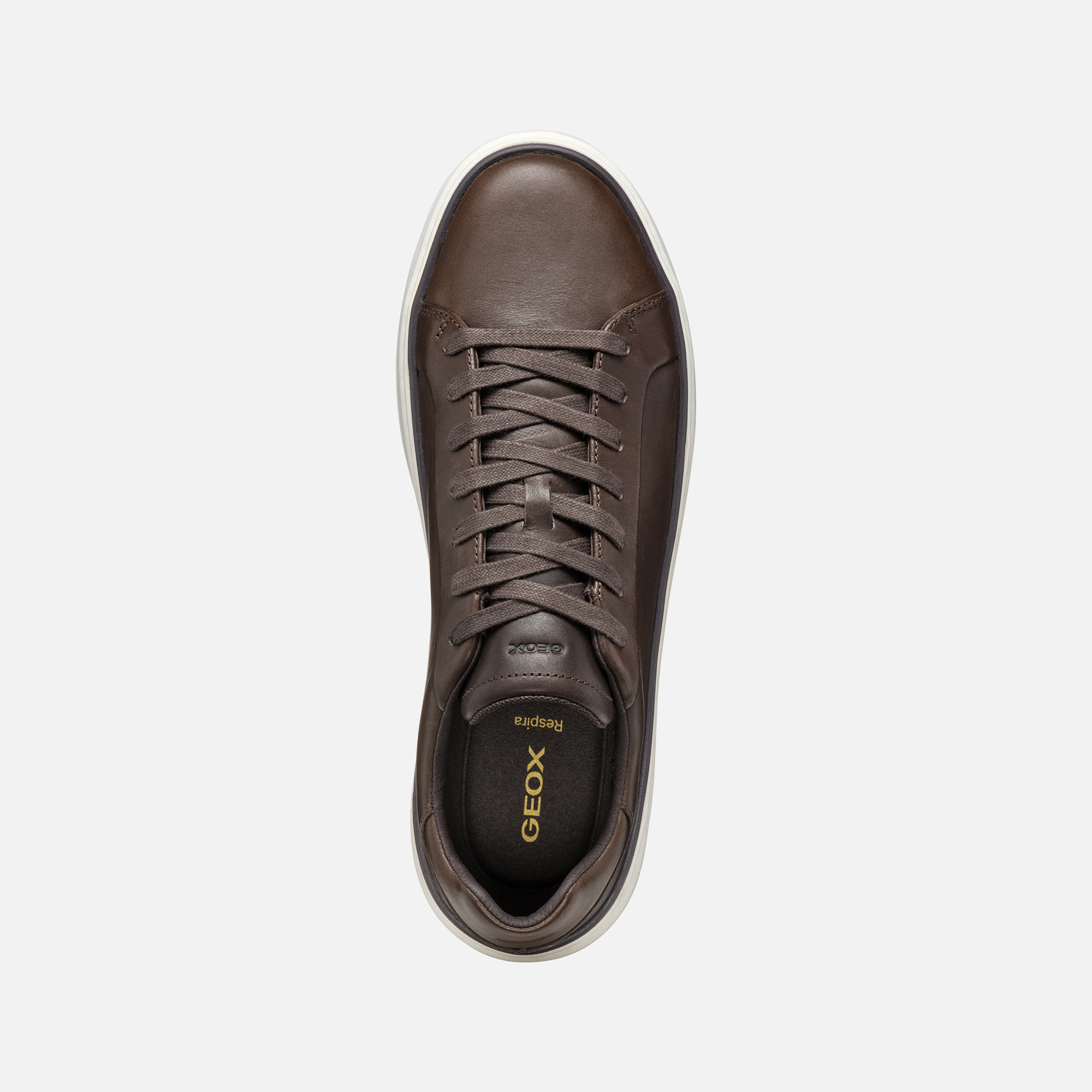 Brown men's sneakers Geox Zackerty - Men's
