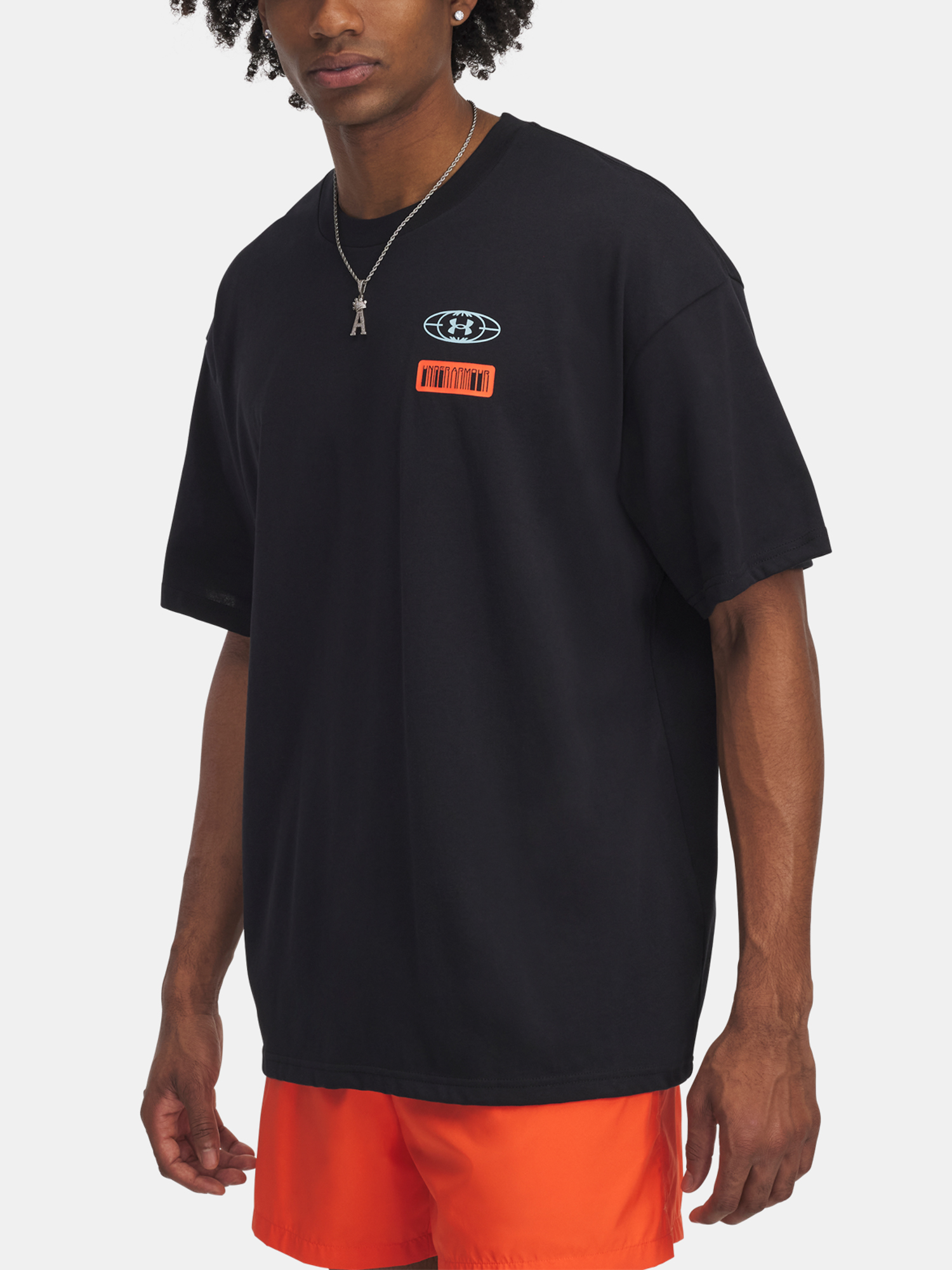 Men's T-shirt Under Armour UA M HWT Hoops Mix Tape SS - Men's