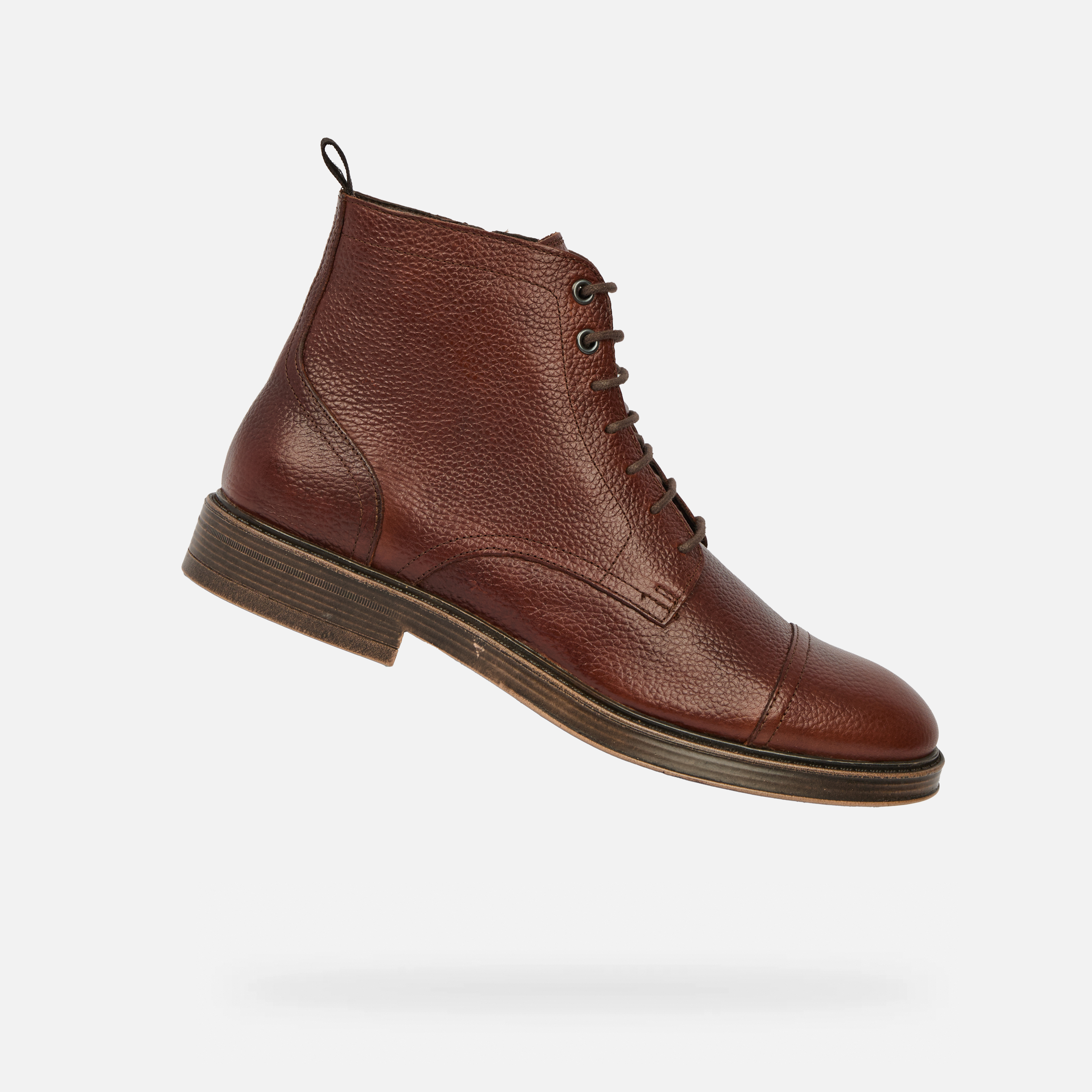 Geox Henreys Mens Brown Ankle Boots - Mens