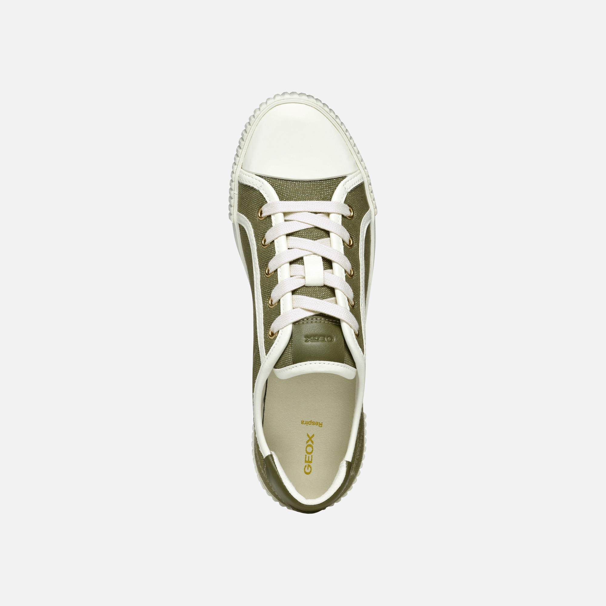 Light green women's sneakers Geox Blomiee - Women's