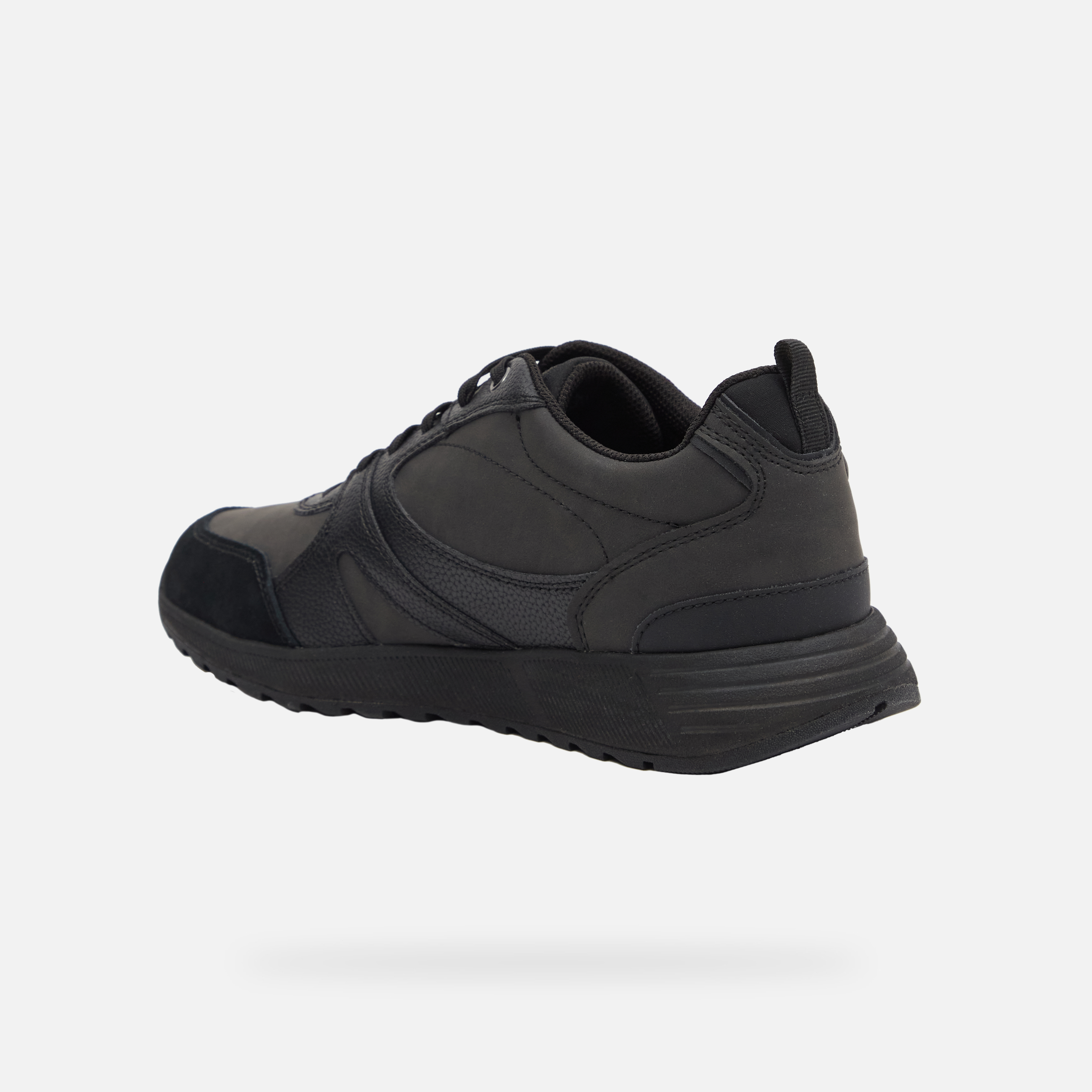 Black men's sneakers Geox Molveno - Men's