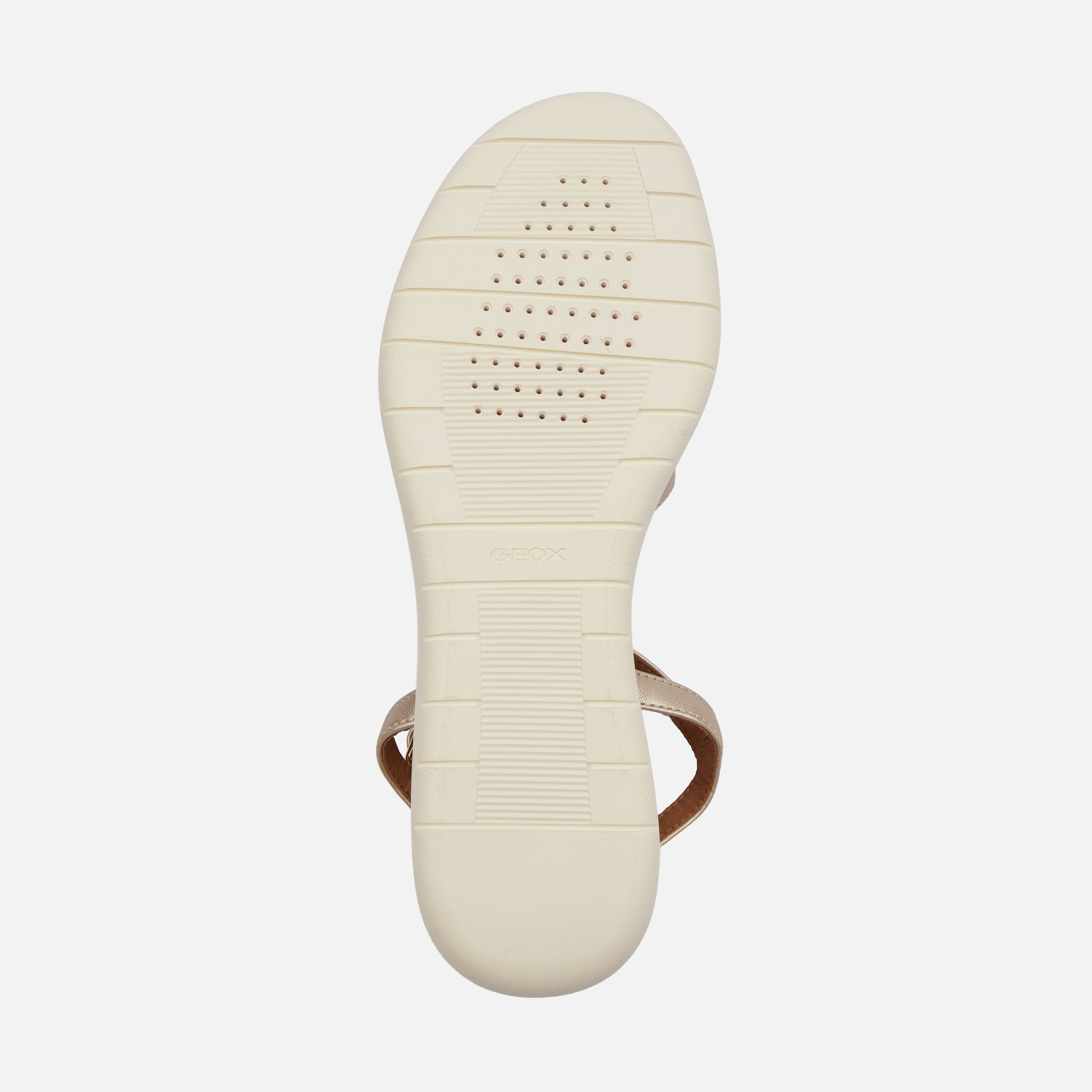 Gold women's sandals Geox Meliconia - Women's