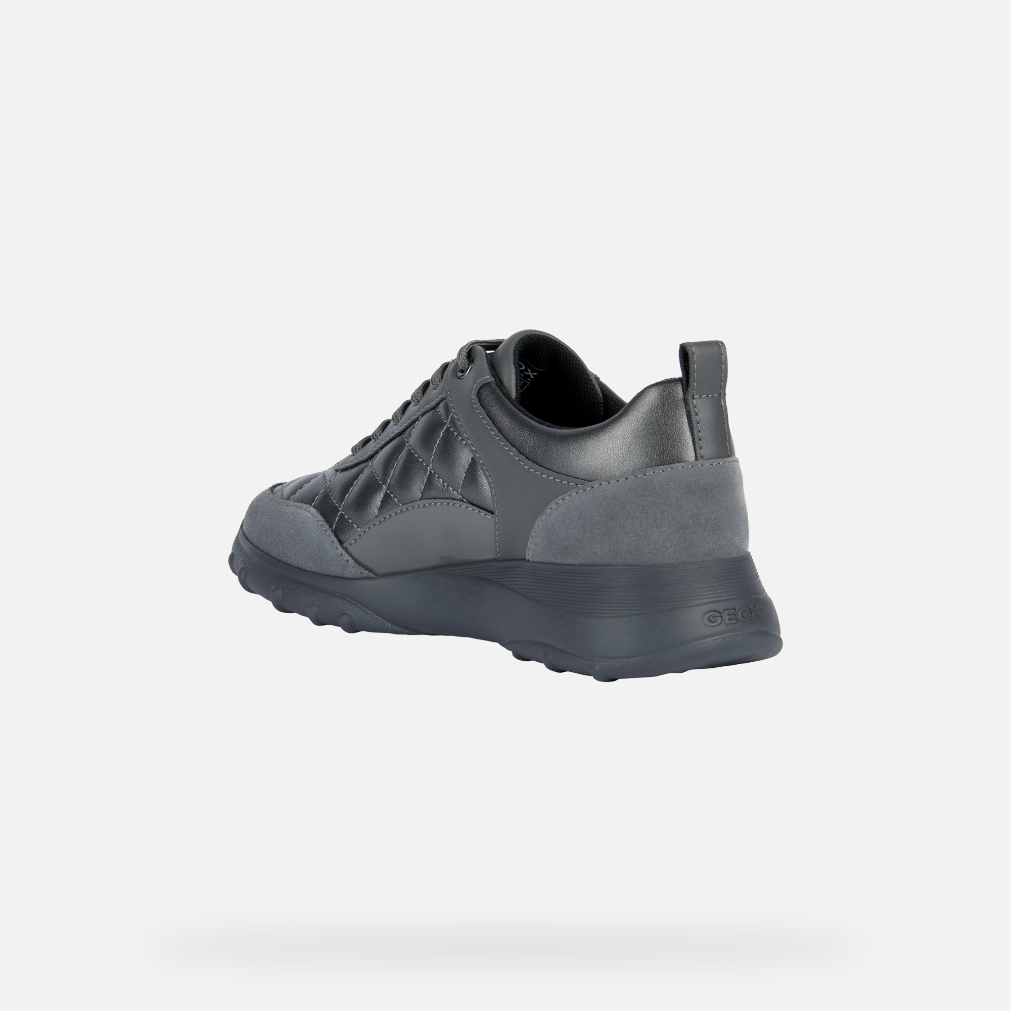 Dark gray women's sneakers Geox Alleniee - Women's