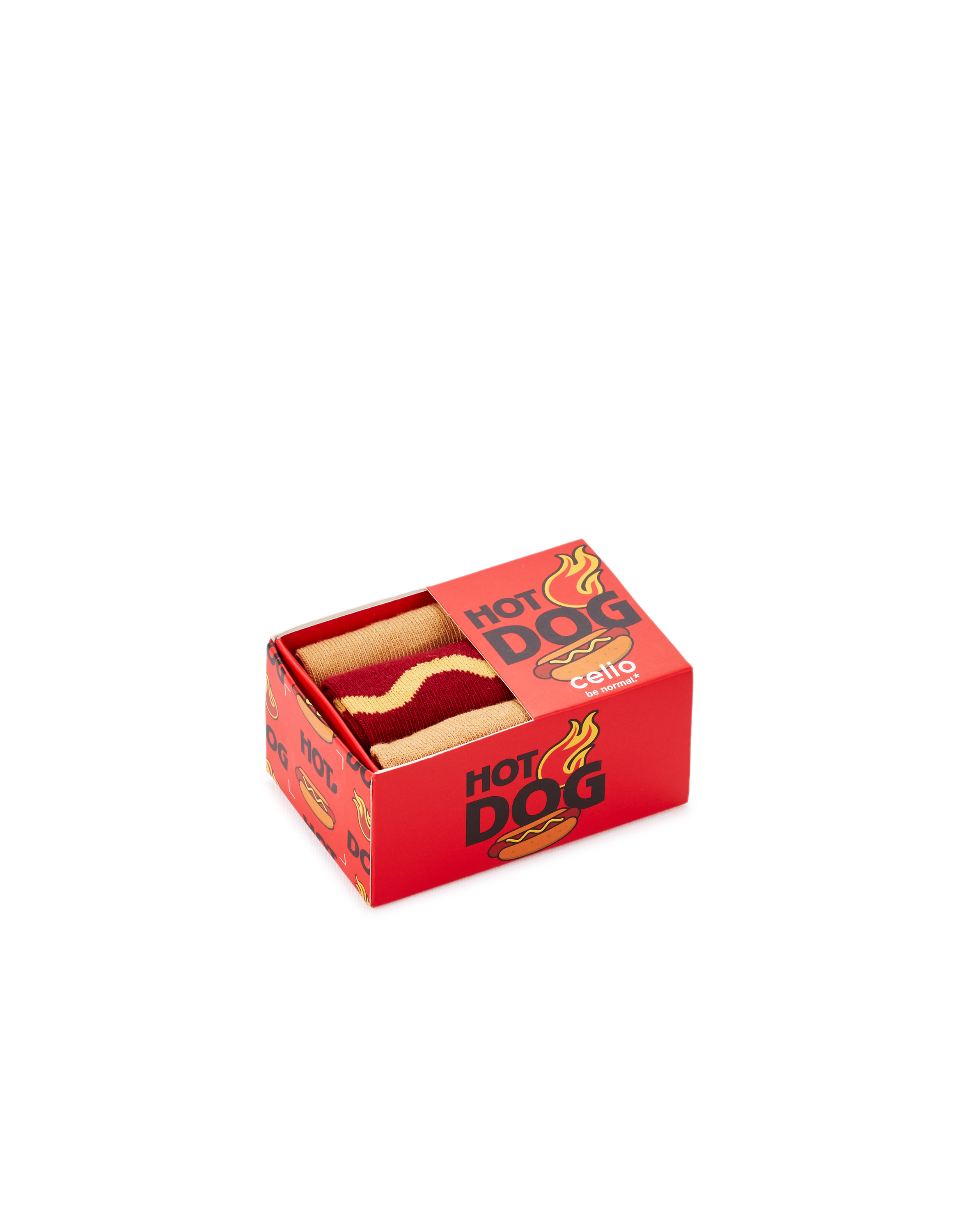 Celio Gift set of Hotdog socks - Men&#039;s