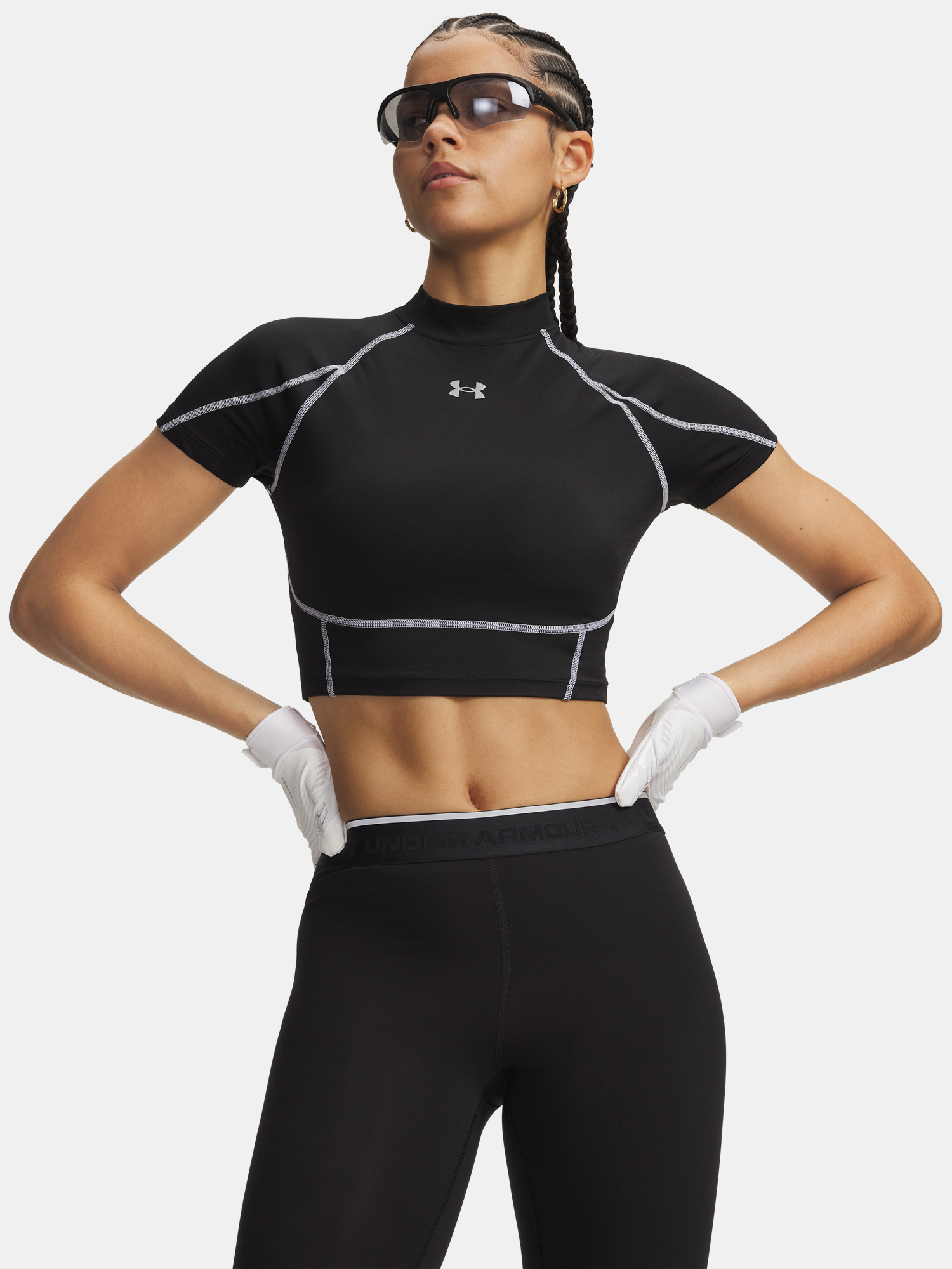 Тениска Under Armour HeatGear Elite Crop
