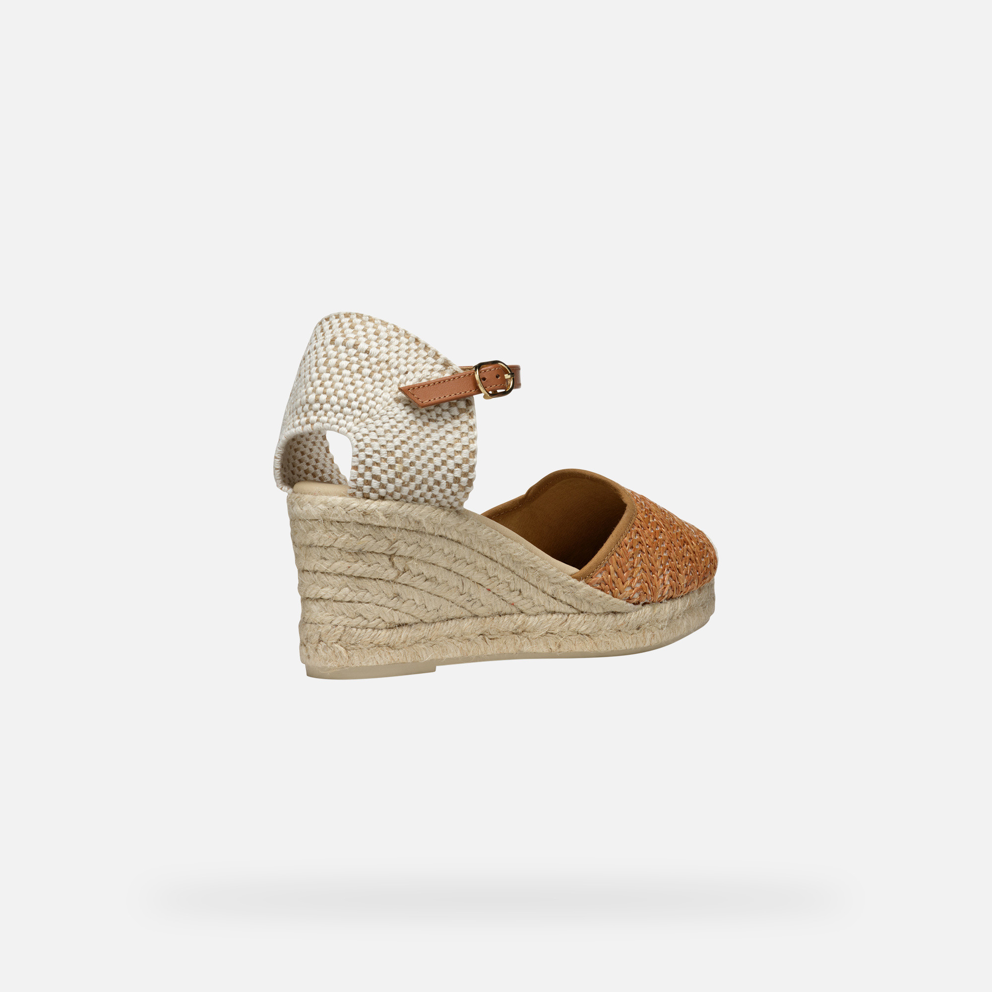 Light brown women's sandals Geox Gelsa Low - Women's