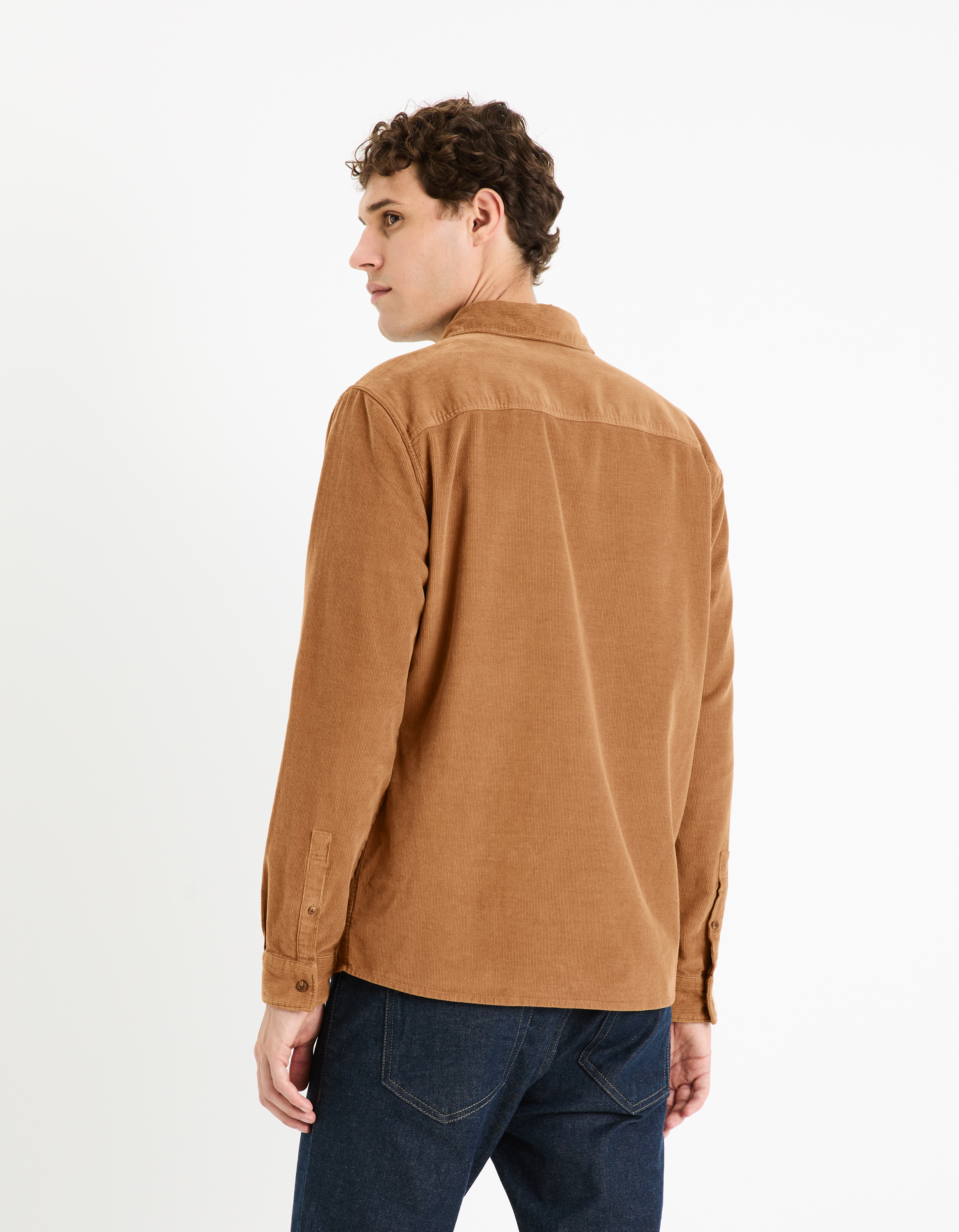 Camasi casual pentru barbati Celio - maro