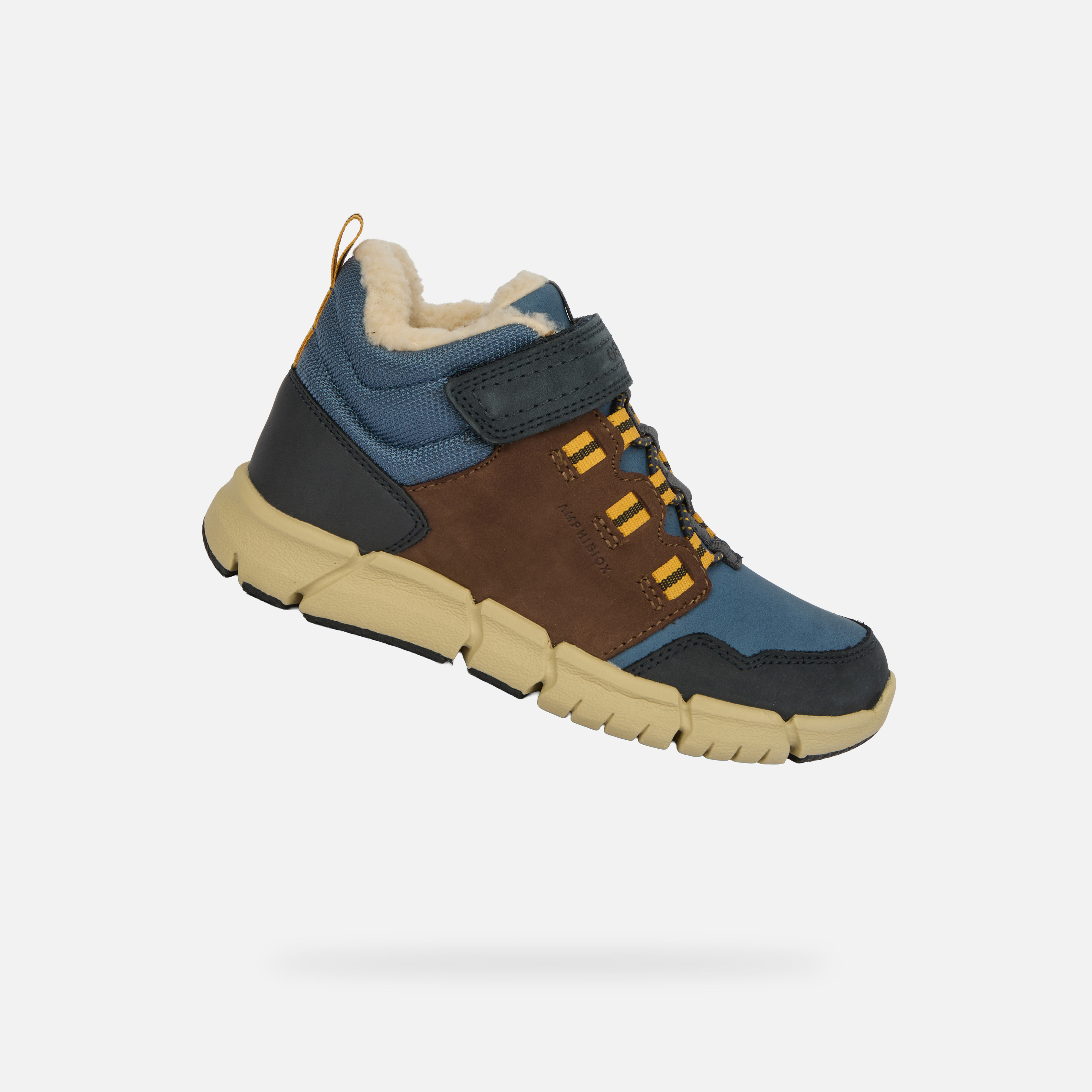 Сини момчешки боти Geox Flexyper Boy B ABX