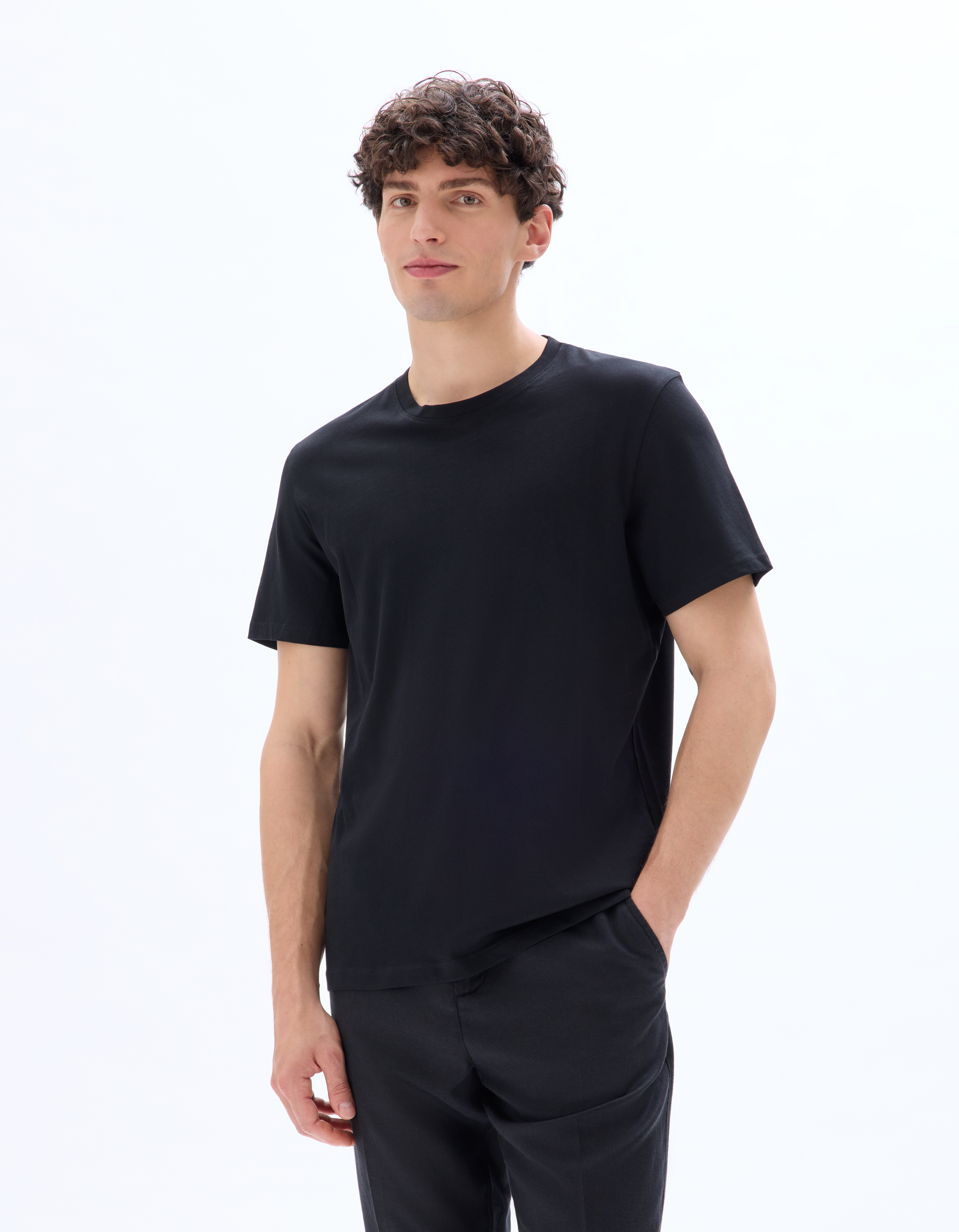 Tricouri pentru barbati Celio - negru