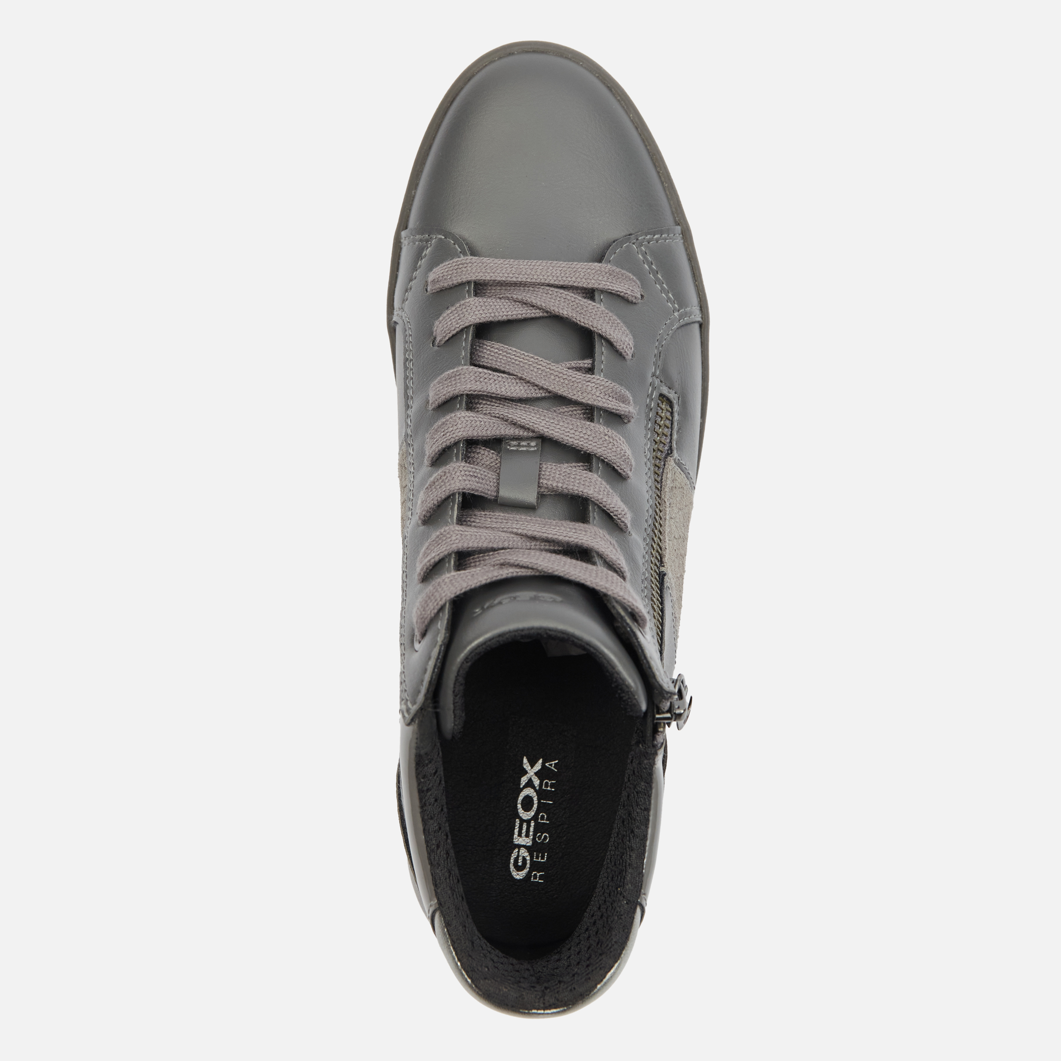 Dark gray women's sneakers Geox Blomiee - Women's