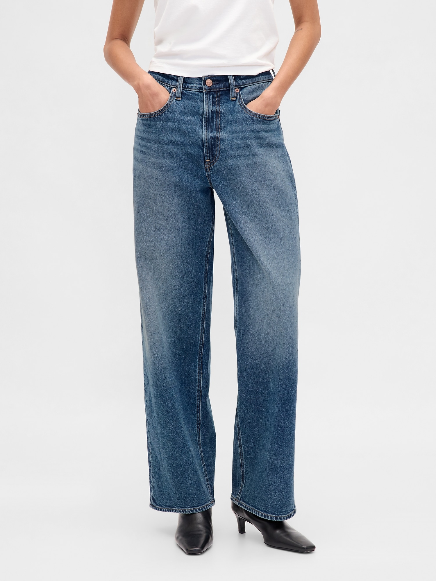 GAP Jeans '90s Loose High Rise - Ladies