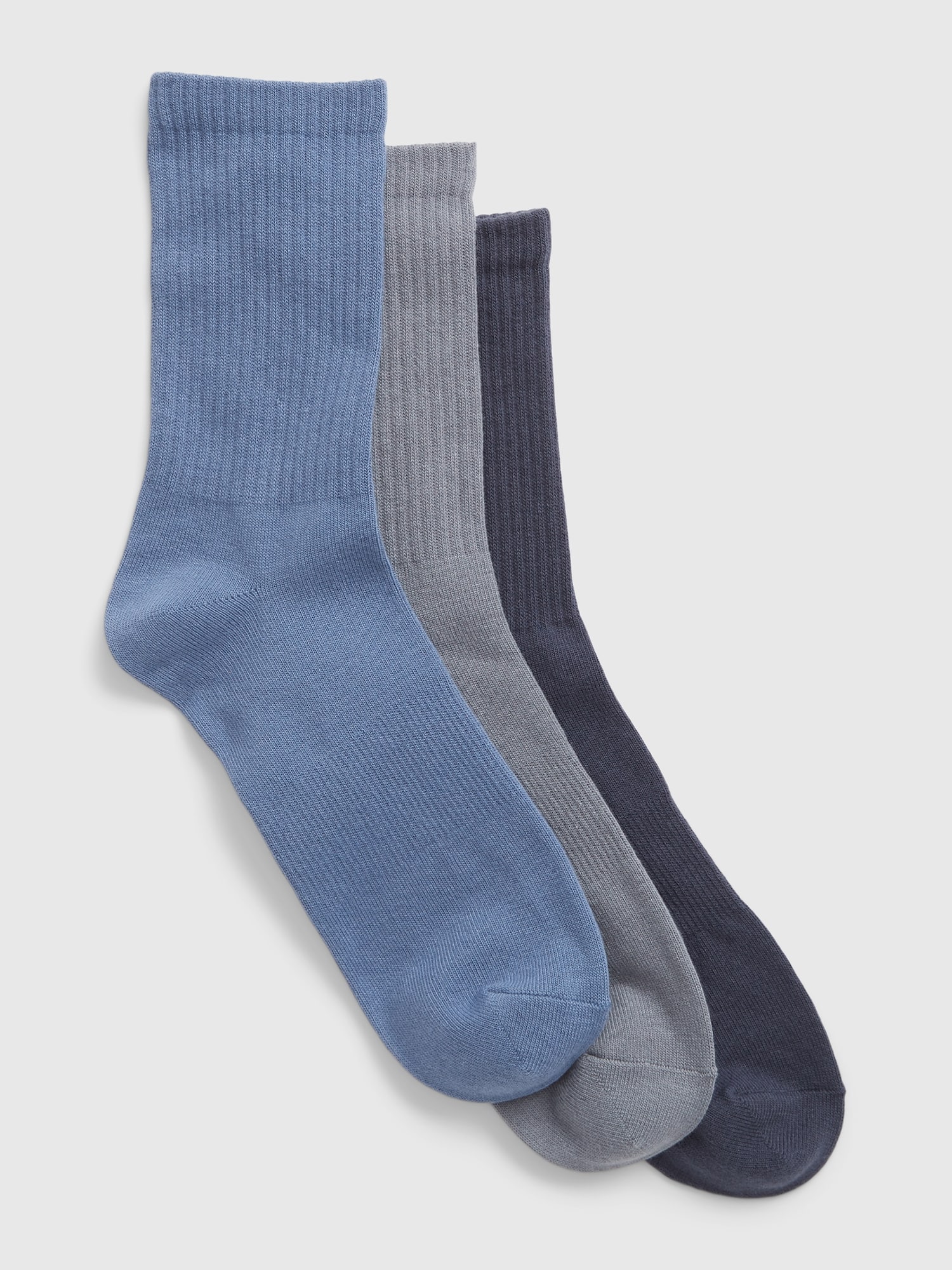 GAP High Socks, 3 Pairs - Men