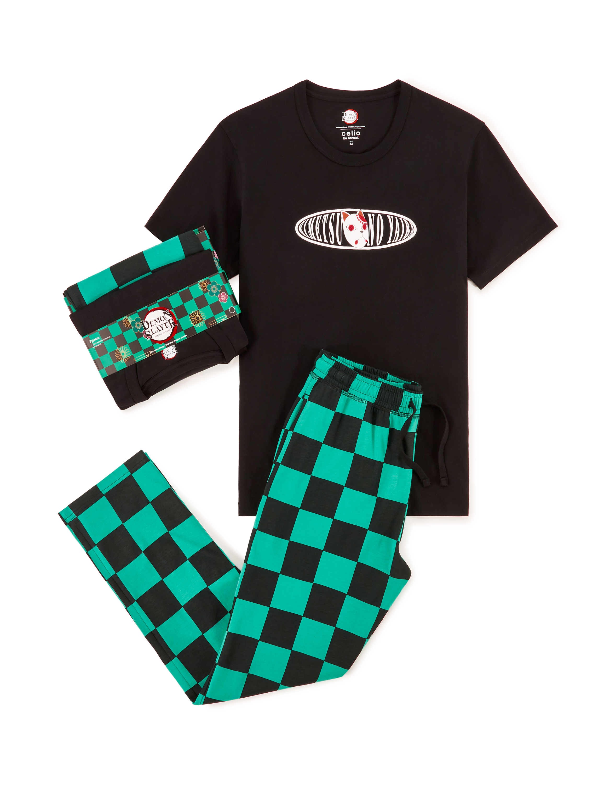 Celio Christmas pajama pack Demon Slayer - Men's