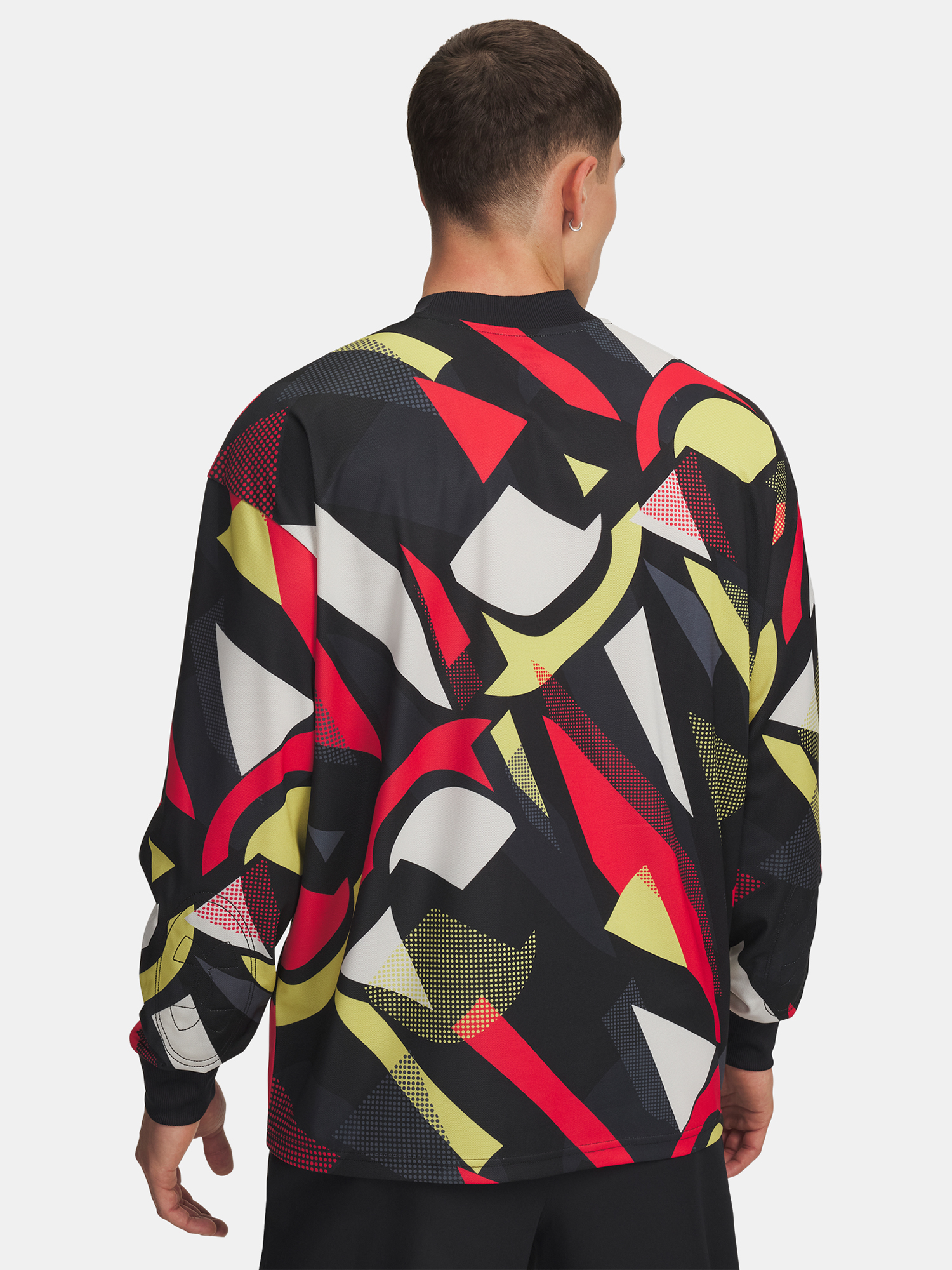 Men's T-shirt Under Armour UA M 96 Terrace Goalie Jsy-GRY - Men's