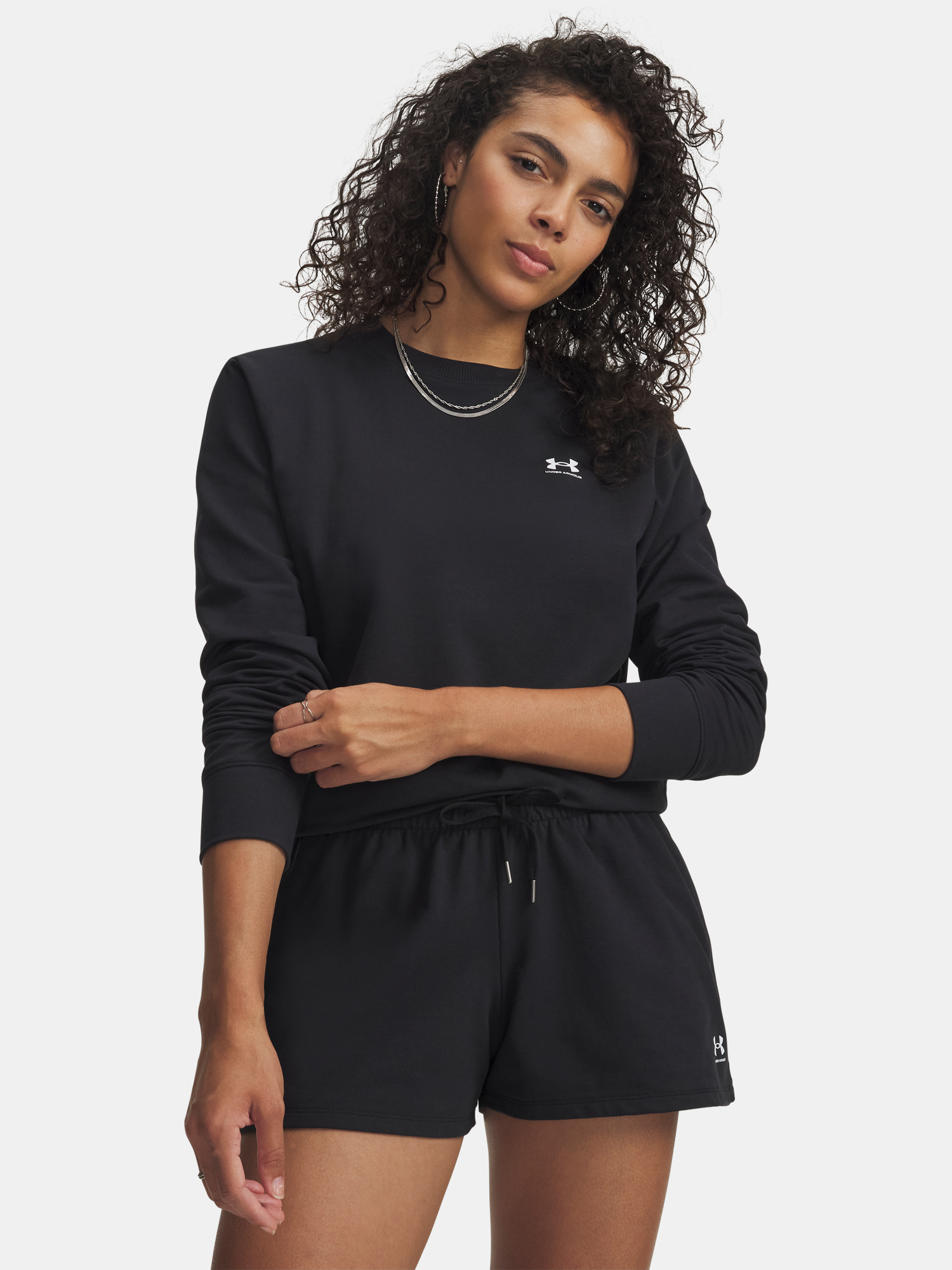 Дамски суитшърт Under Armour Sport Terry Crew