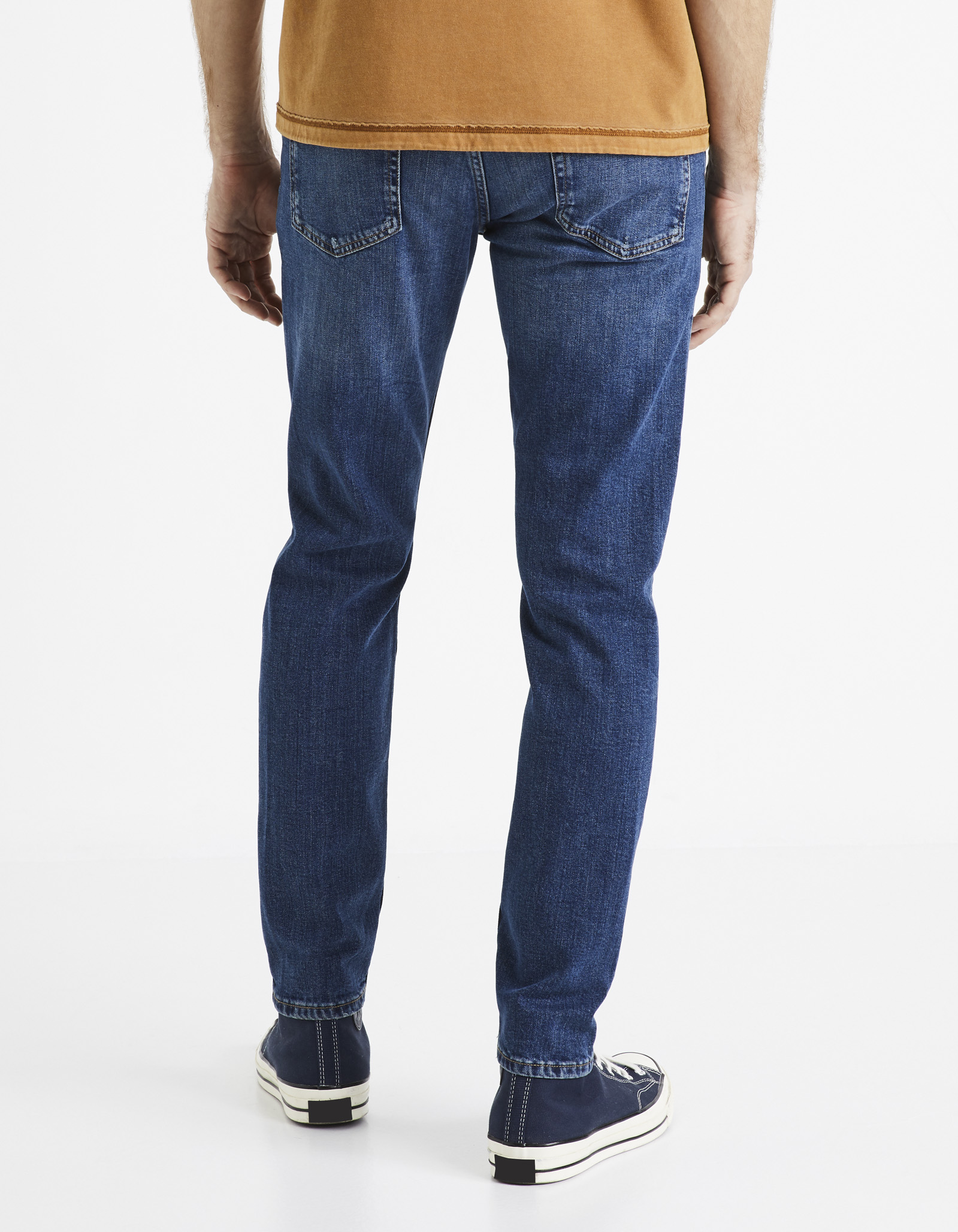 Slim fit pentru barbati Celio - albastru