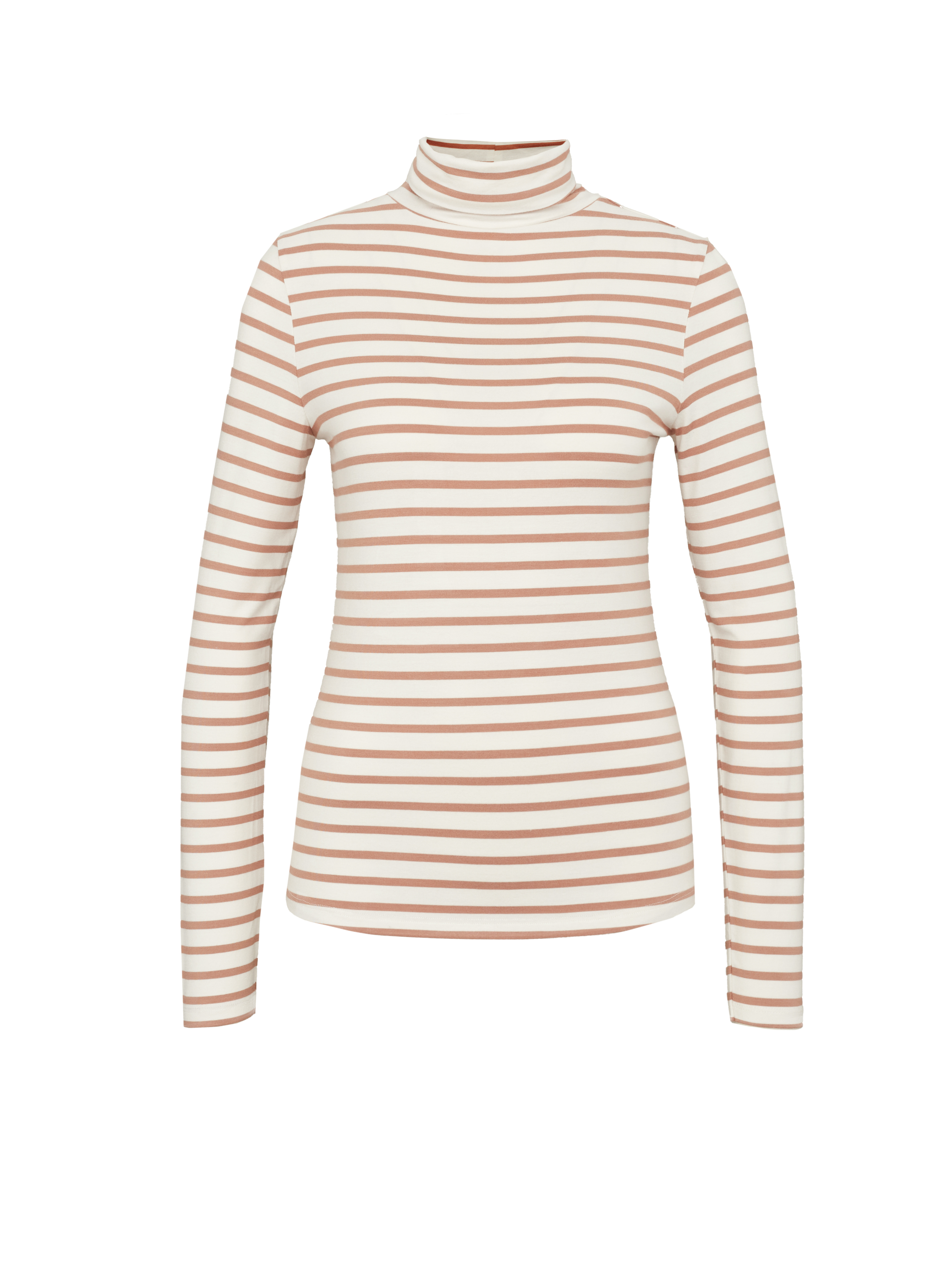 Beige Women's Striped Long Sleeve T-Shirt ORSAY - Women's