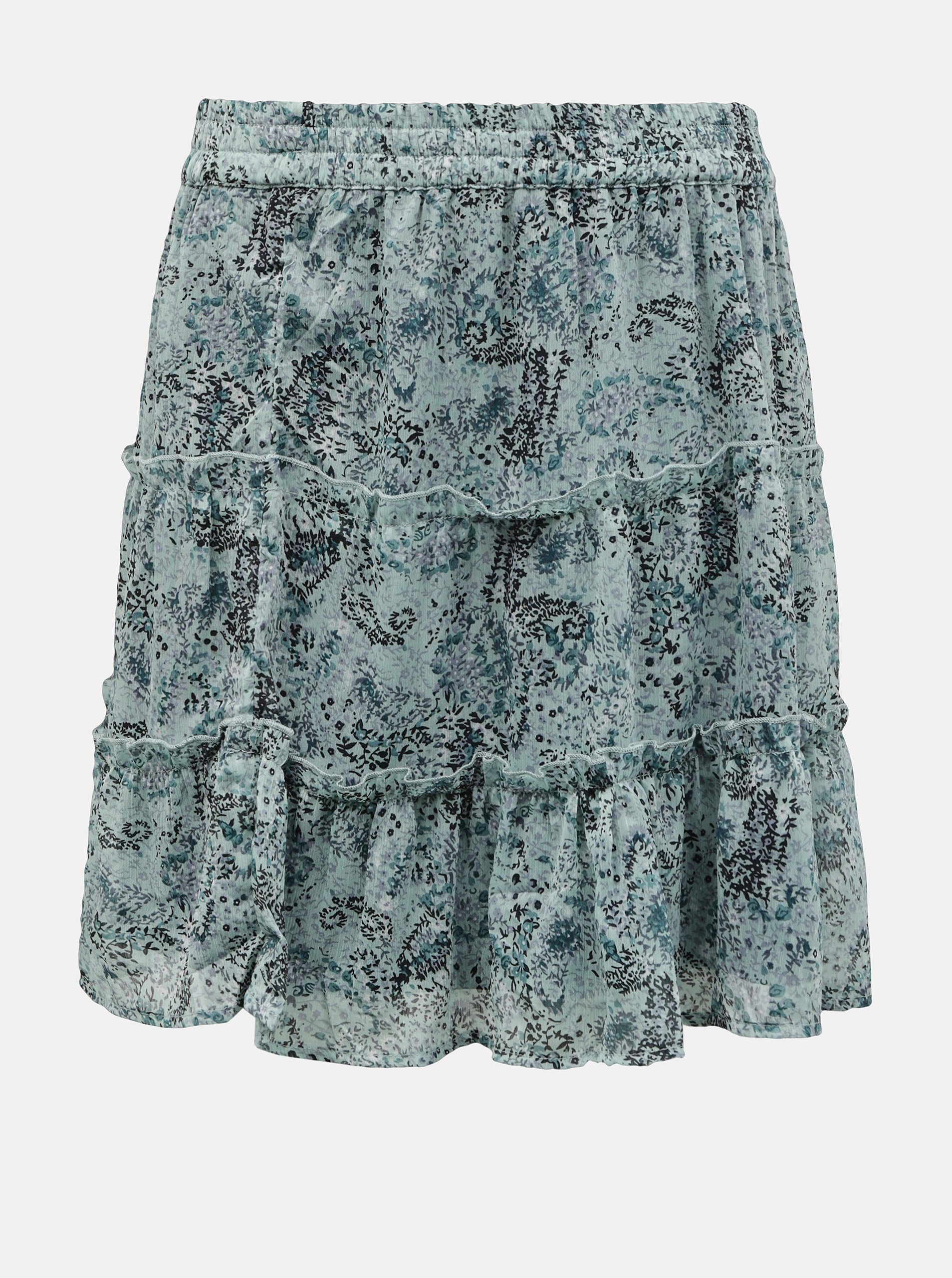 Blue patterned skirt JDY Linda - Ladies
