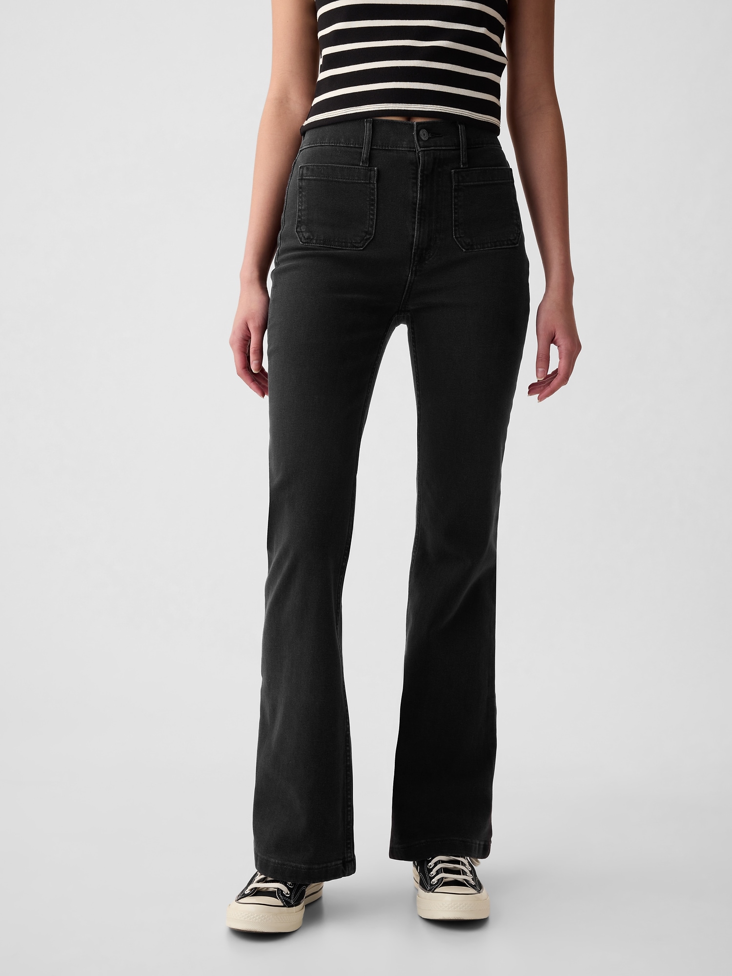 GAP Jeans High Rise '70s Flare - Women's