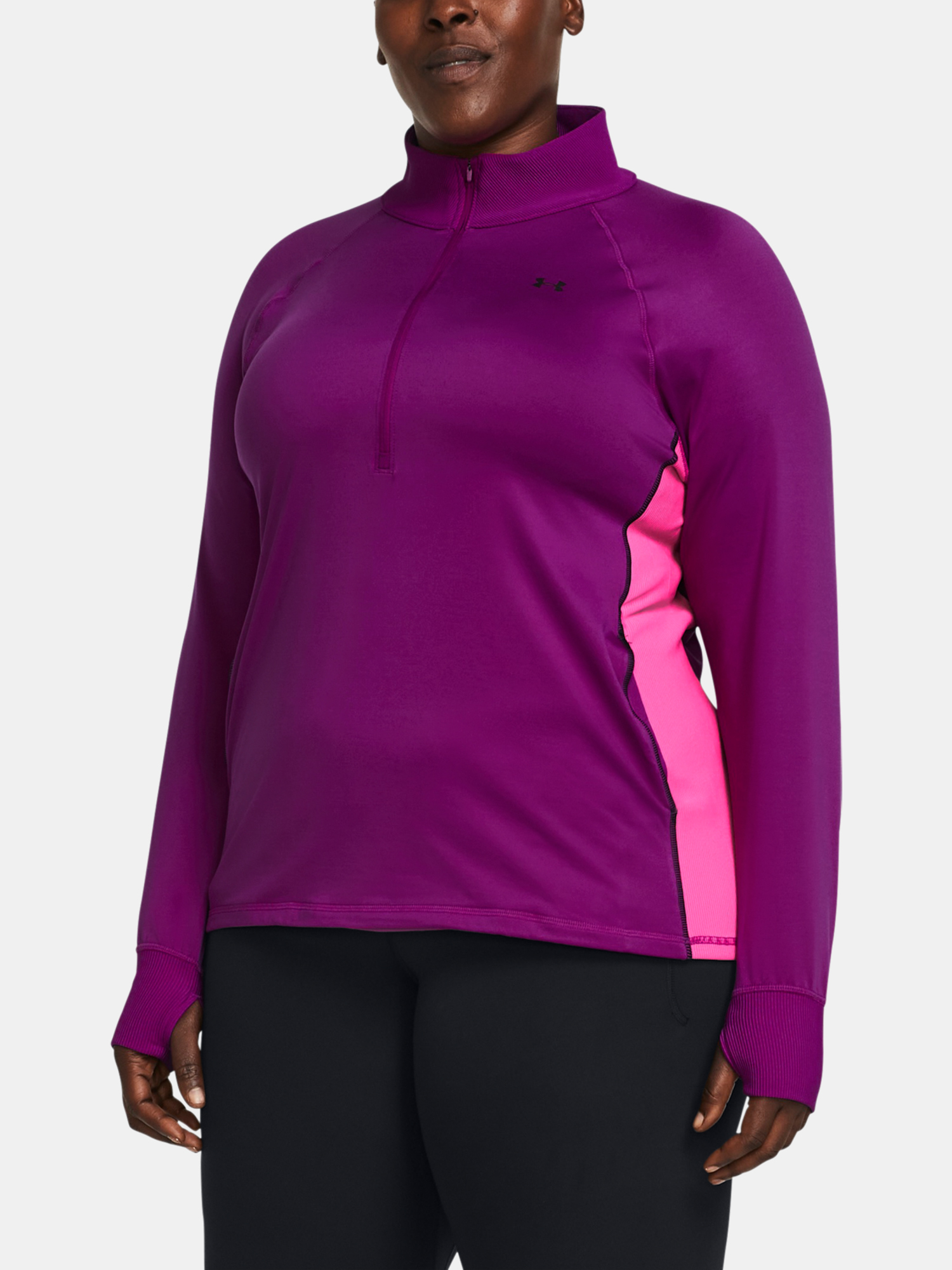 Under Armour T-Shirt UA Train CW 1/2 Zip&-PPL - Women