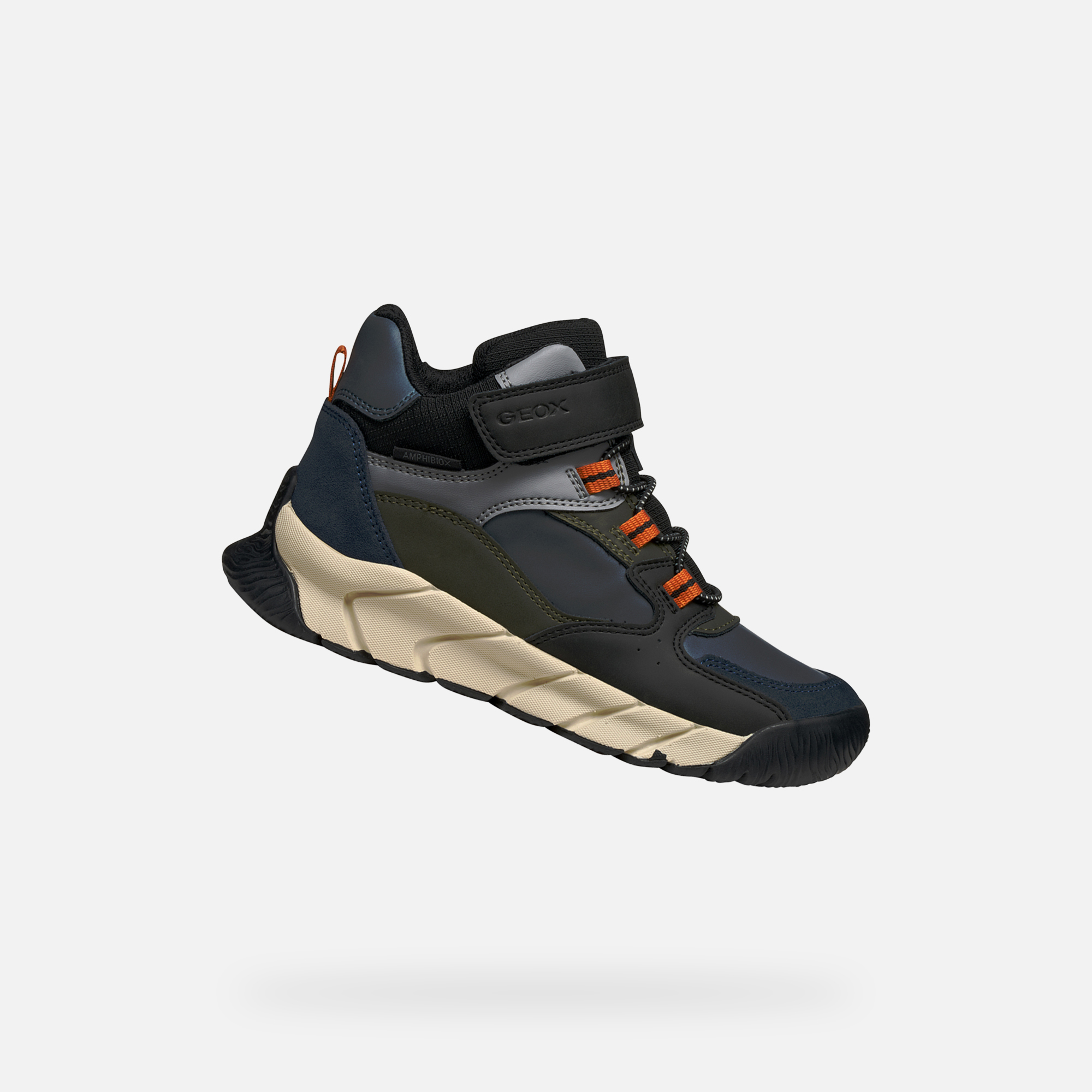 Geox Flexyper Pro Boy B Boys' Dark Blue Ankle Boots - Boys