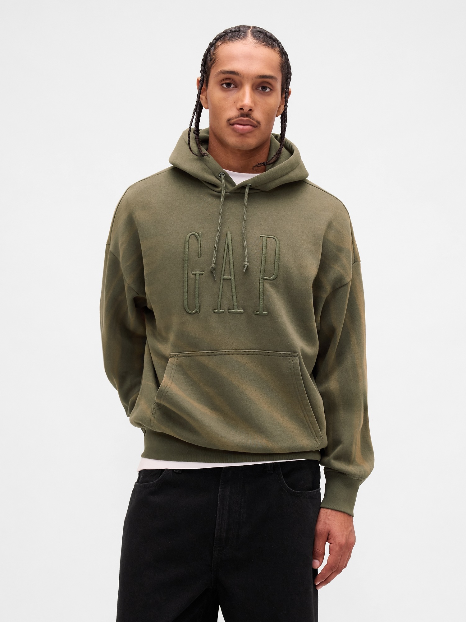 GAP Oversize pánska mikina s kapucňou