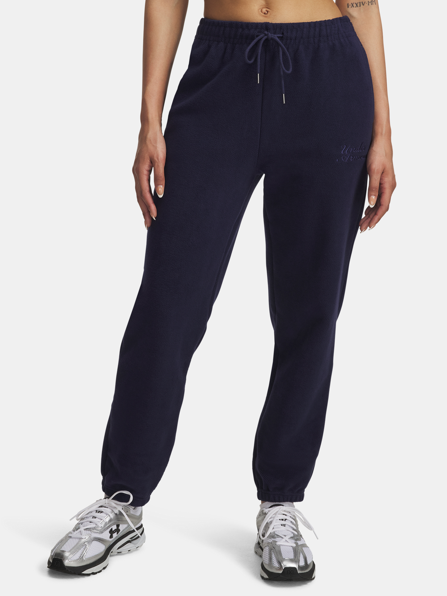 Under Armour Icon Terry Varsity Jogger-BLU Women&#039;s Sweatpants - Women&#039;s