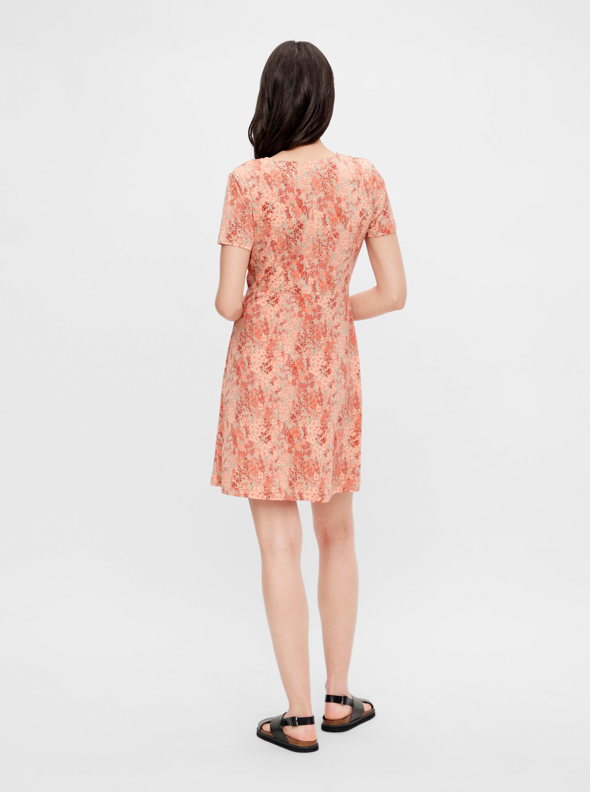 Rochii casual pentru femei Pieces - oranj