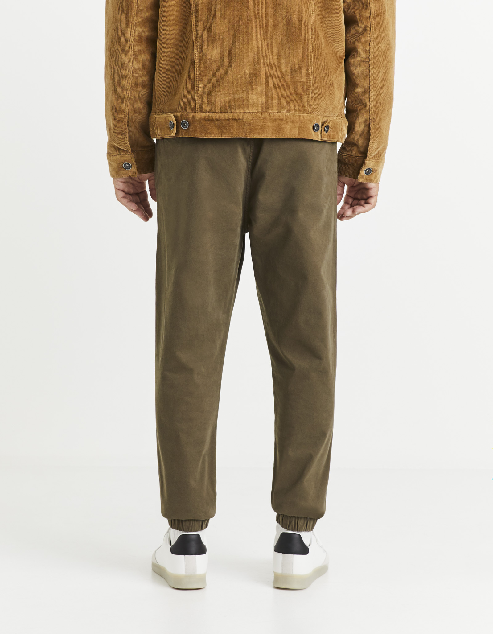 Pantaloni casual pentru barbati Celio - verde