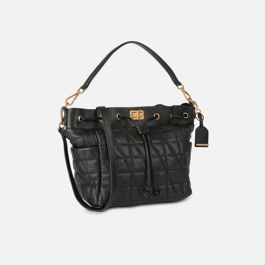 Black women&#039;s handbag Geox Olyennex - Women&#039;s