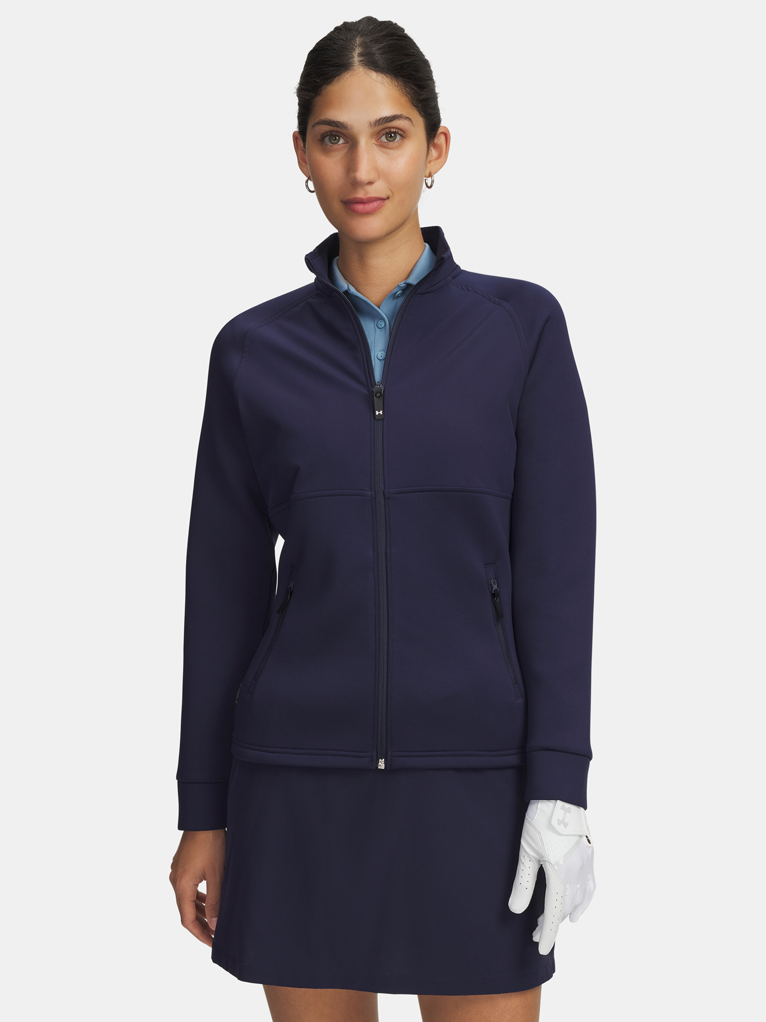 Under Armour UA Drive Pro Hybrid FZ-BLU Women's Sweatshirt - Women's