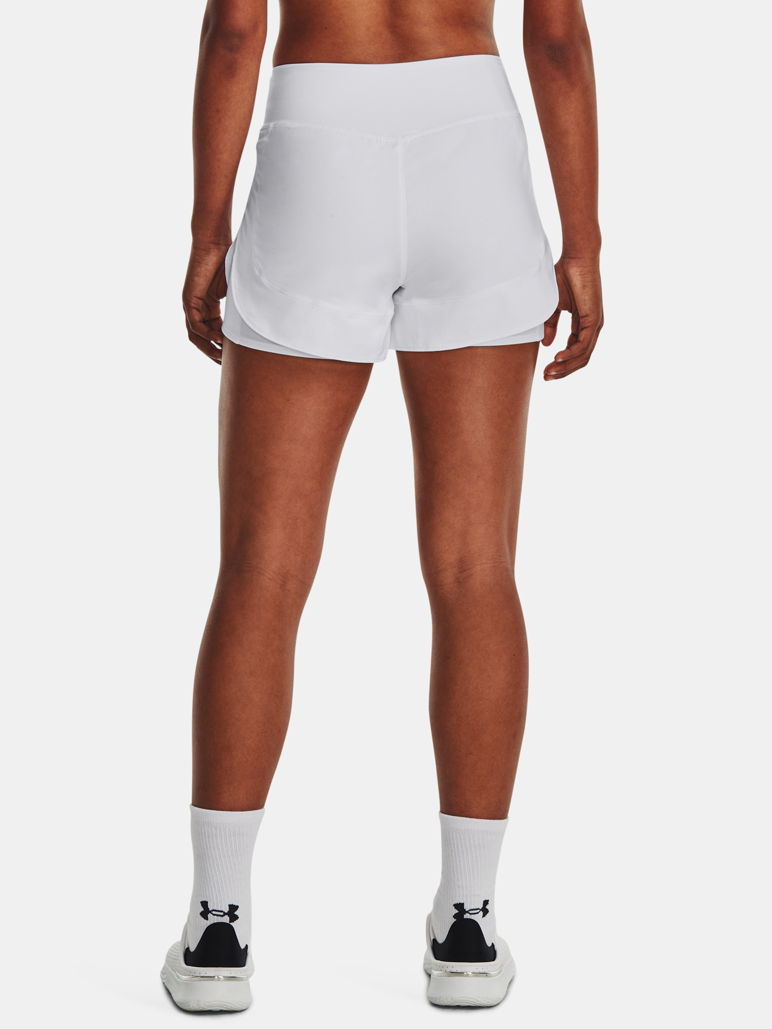Women&#039;s shorts Under Armour Flex Woven 2-in-1 Short-WHT - Women&#039;s